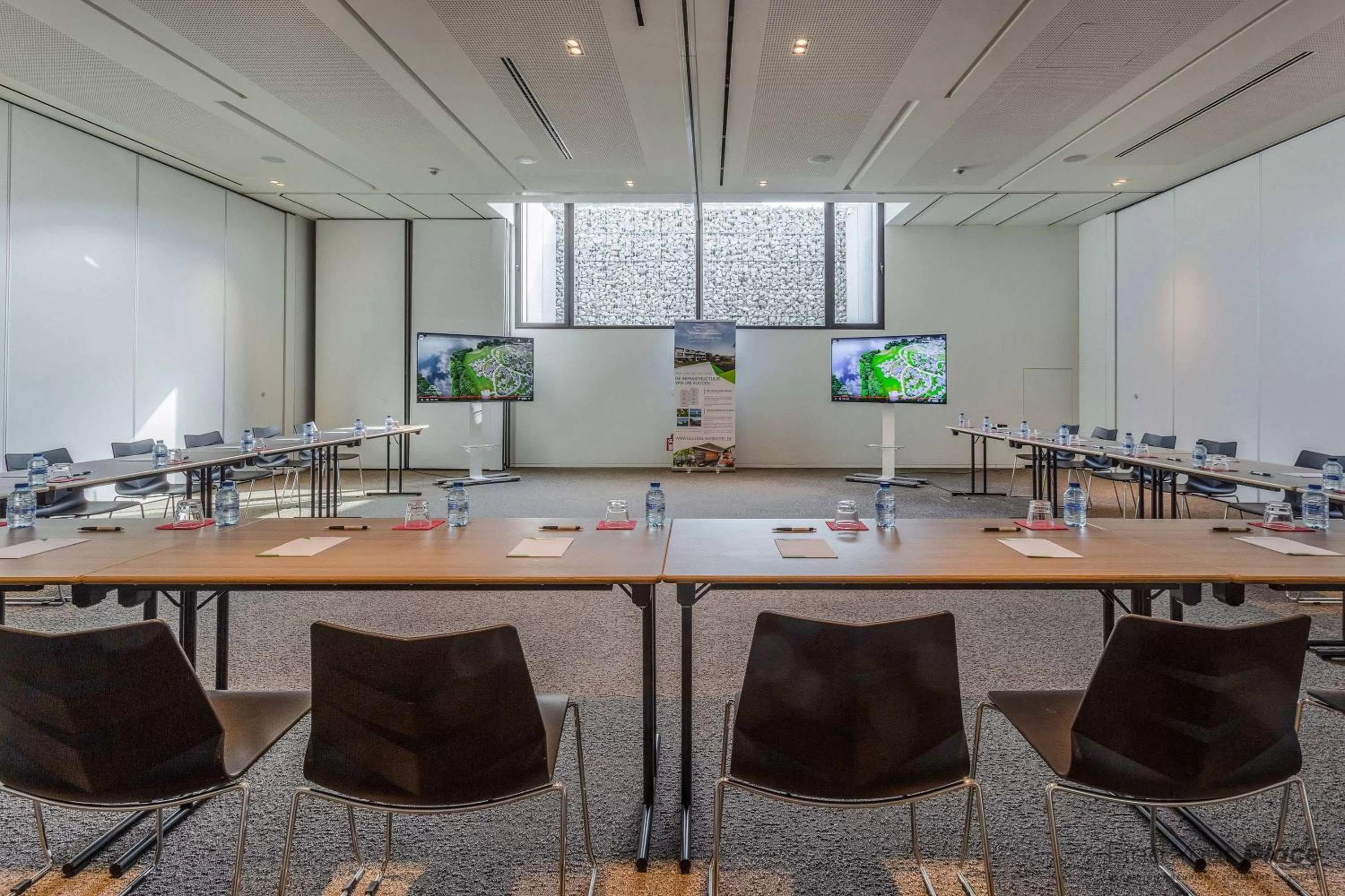 On site in Golden Lakes Hotel