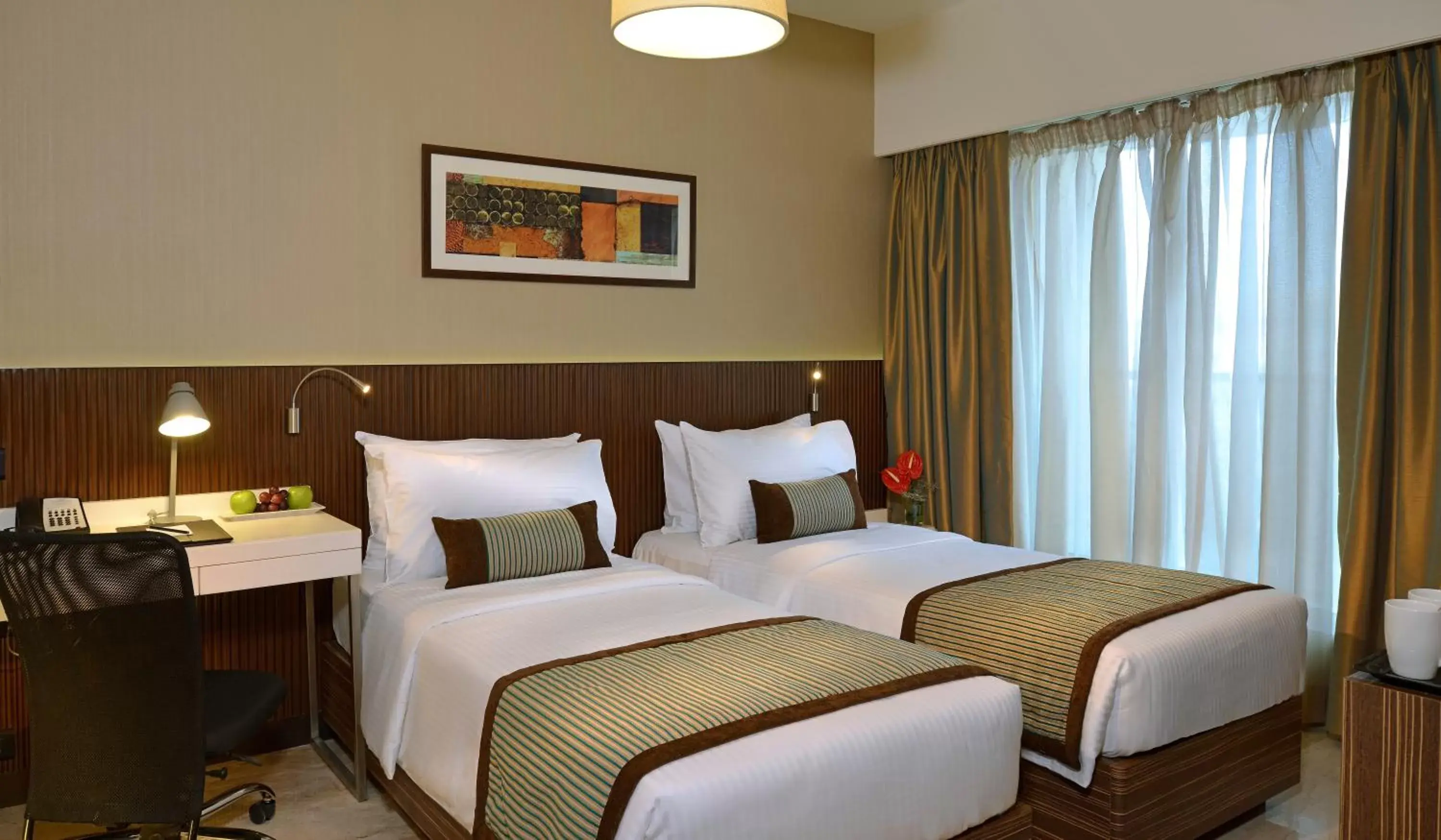 Superior Room 2 Twin Beds - single occupancy in Residency Sarovar Portico Superior Room 2 Twin Beds - single occupancy in Residency Sarovar Portico