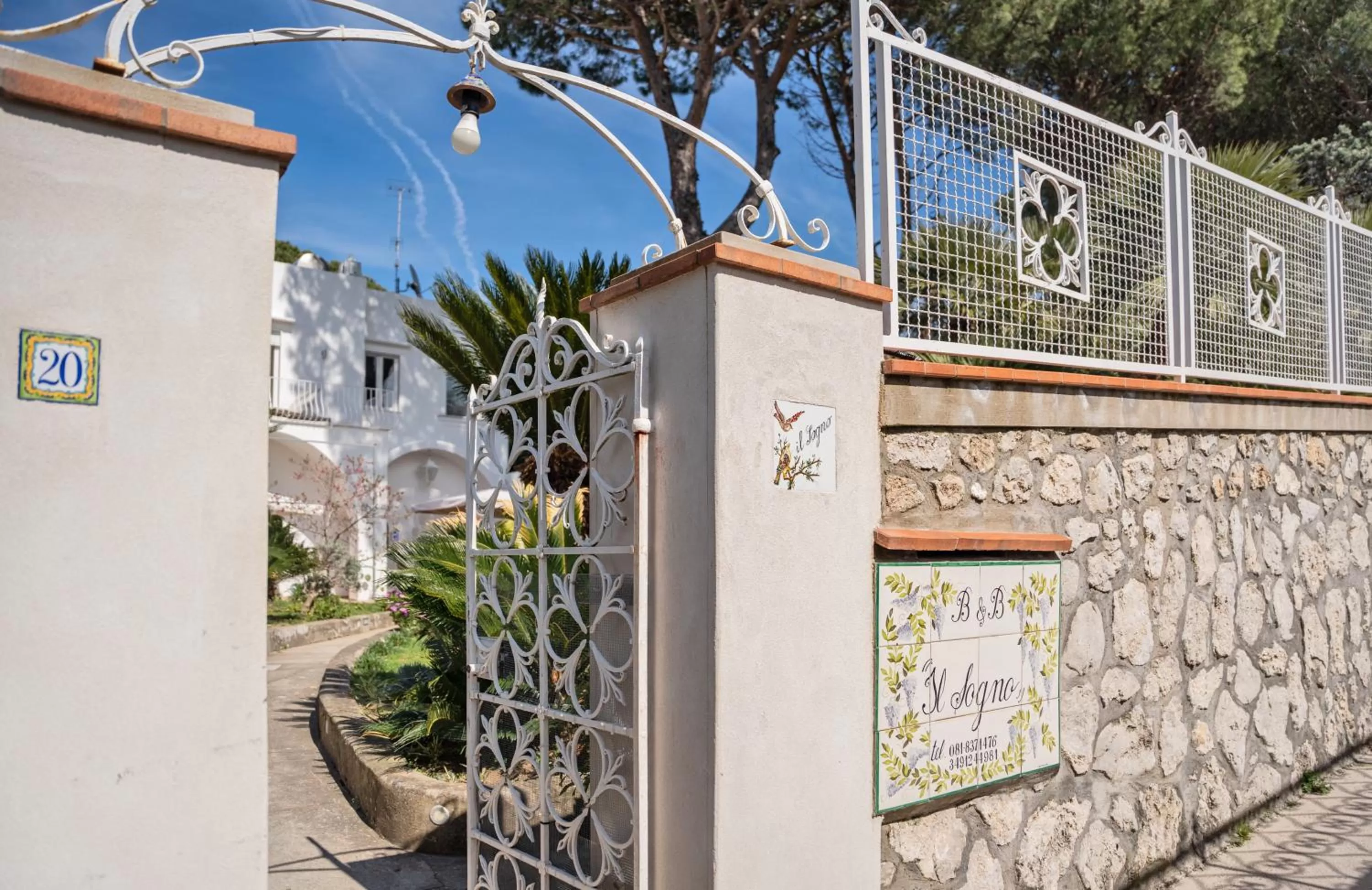 Facade/entrance in B&B Il Sogno