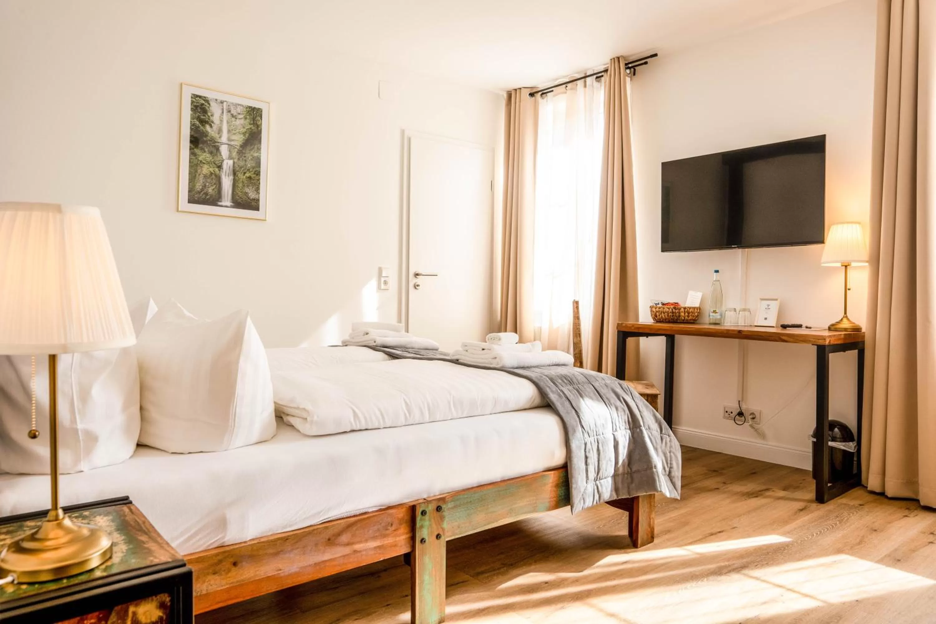 Bed in RISA Hotels, Landgasthaus Zum Engel