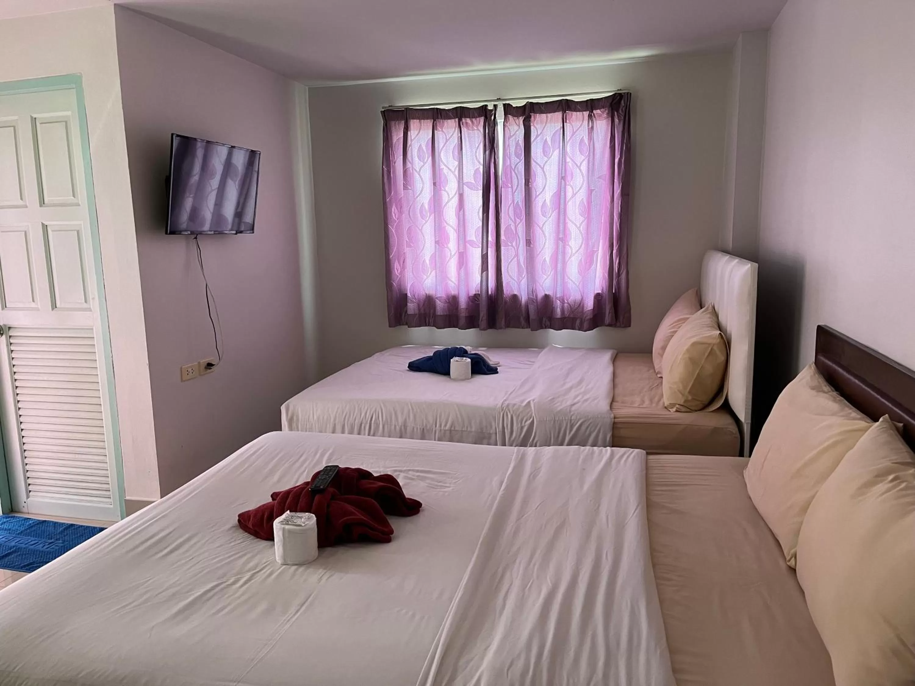 Bed in Baanpak Sam Anong