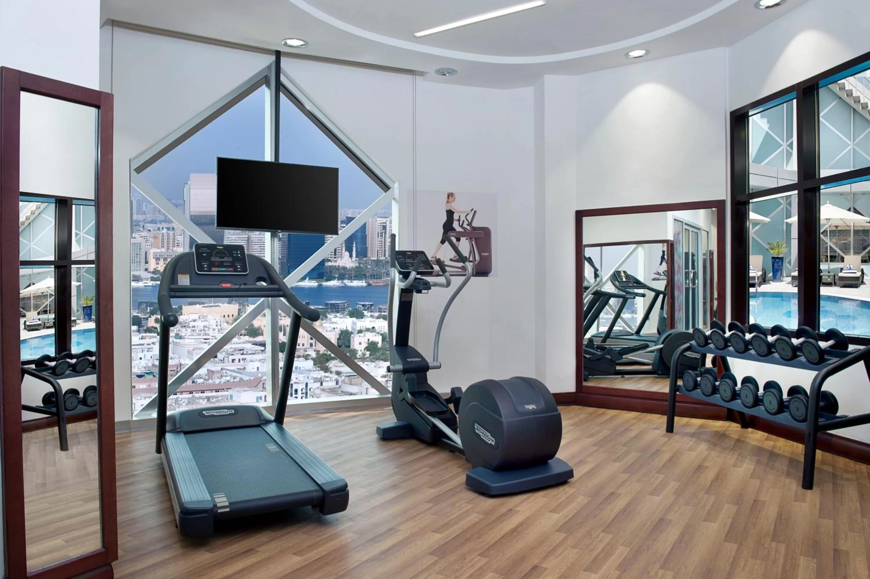 Fitness centre/facilities in City Seasons Towers Hotel Bur Dubai