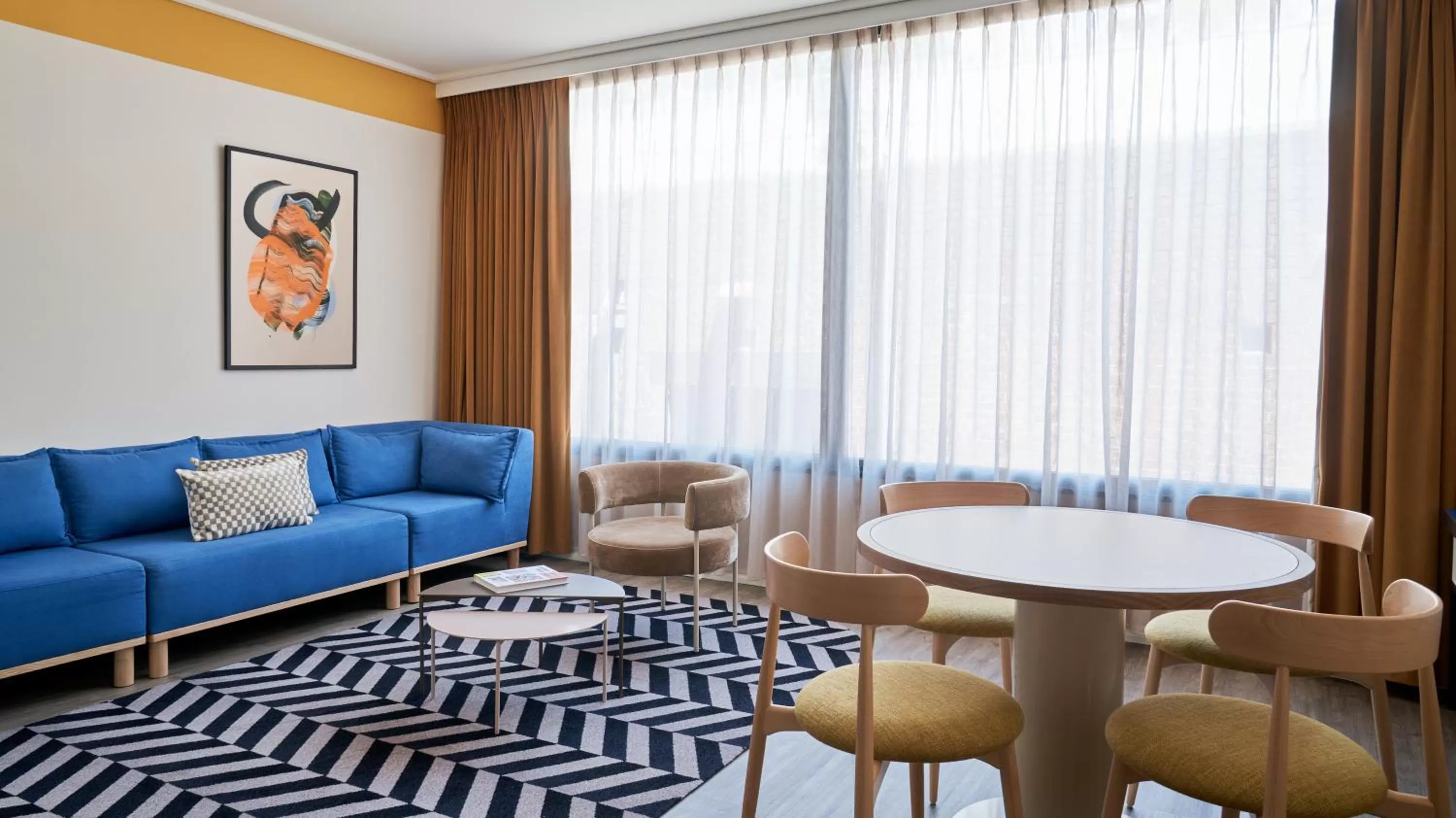 Living room in Laneways by Ovolo