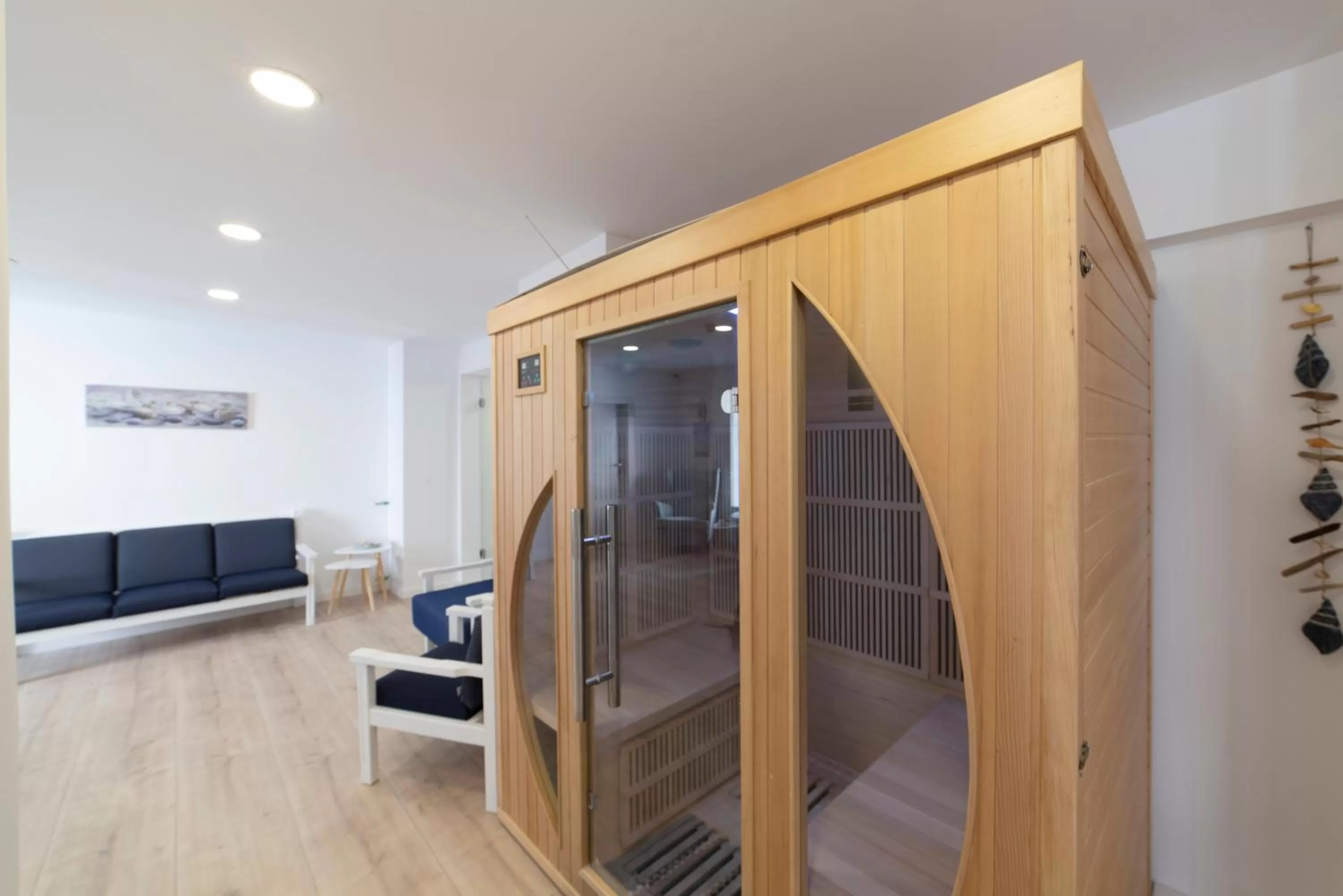 Sauna in Naiades Marina Hotel