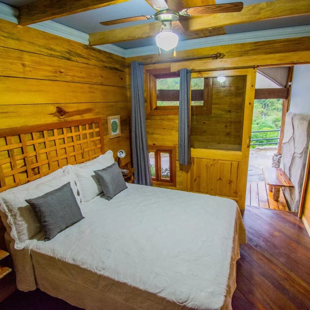 Bed in Hotel Hacienda Don Paolo