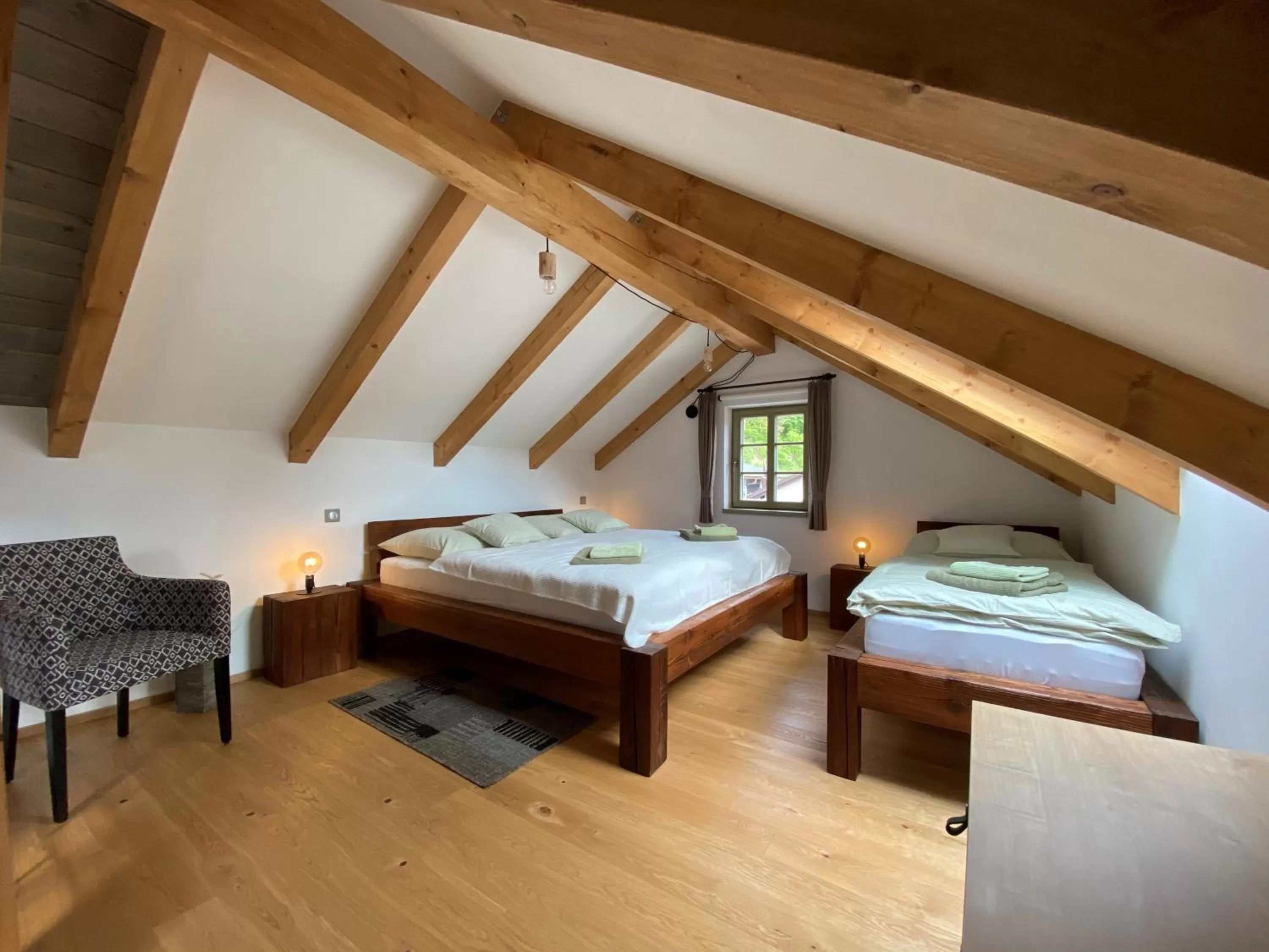 Bed in Penzion Stodola