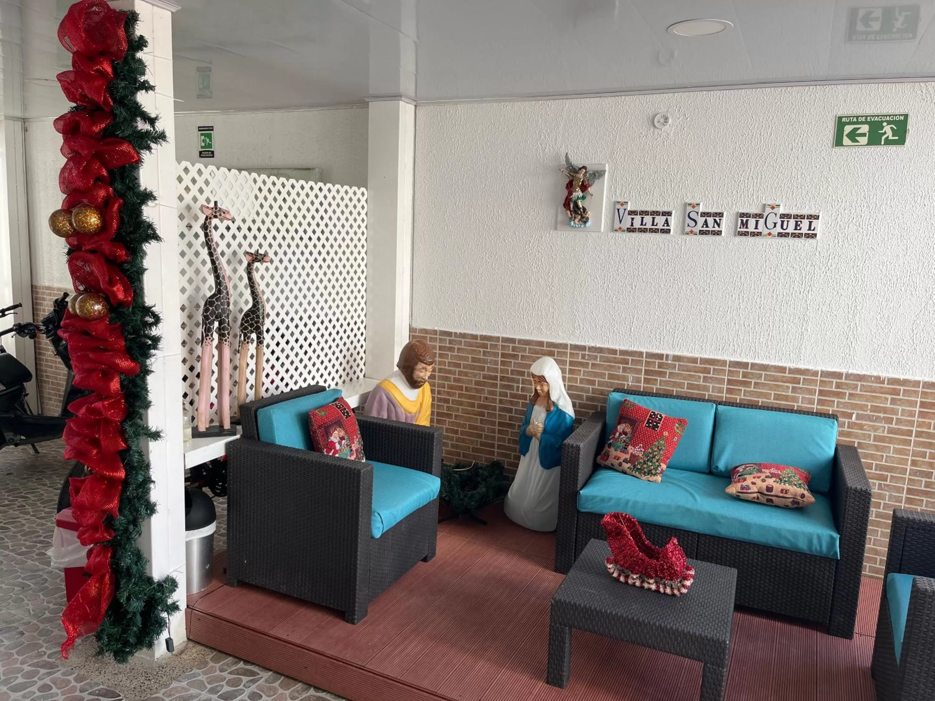 Living room in Villa San Miguel