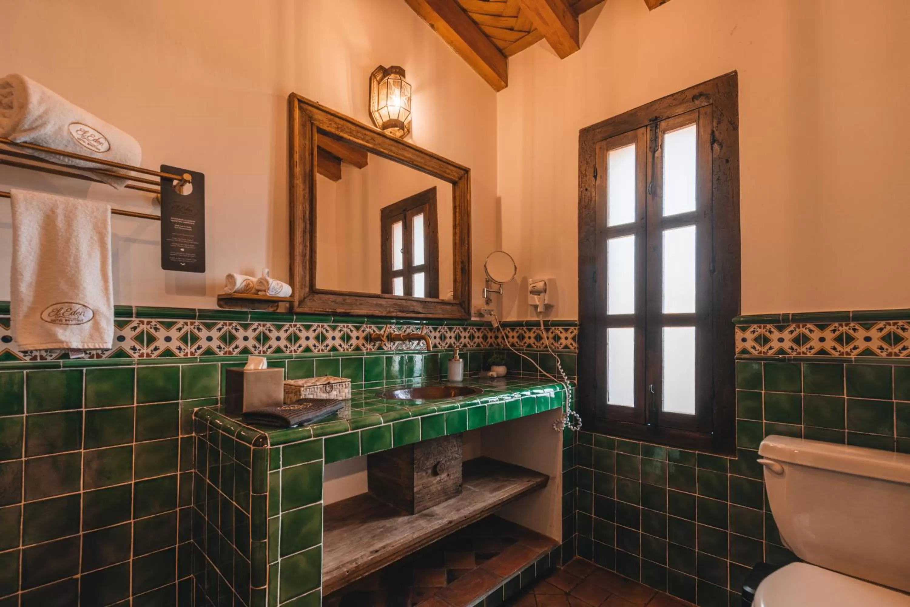 Bathroom in El Edén Hotel Boutique