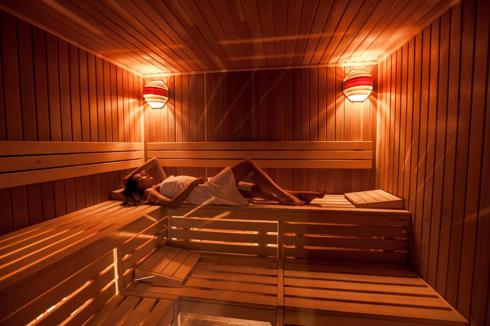 Sauna in GrandHotel Tiffi