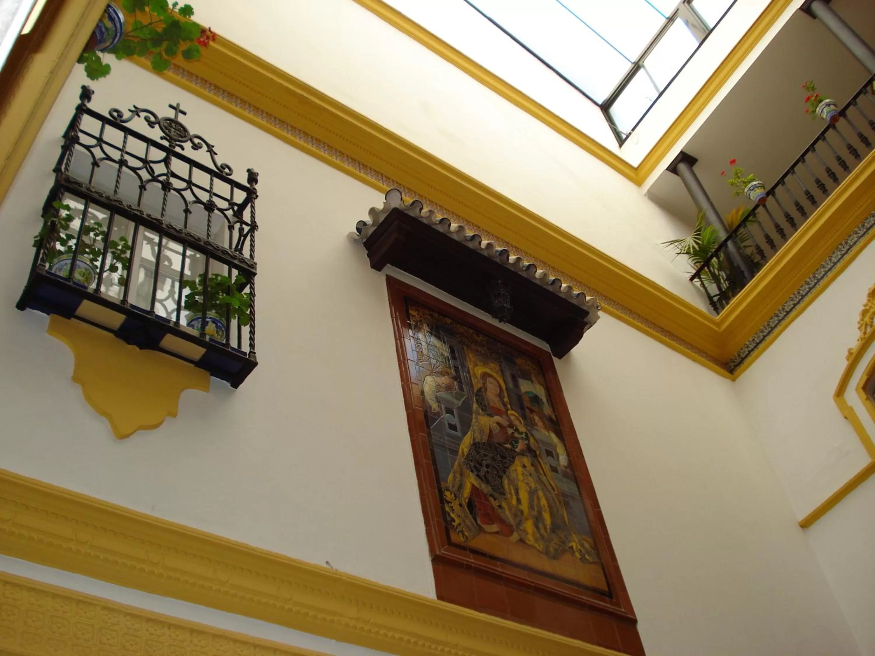 Lobby or reception in Hotel Abanico Casa Palacio