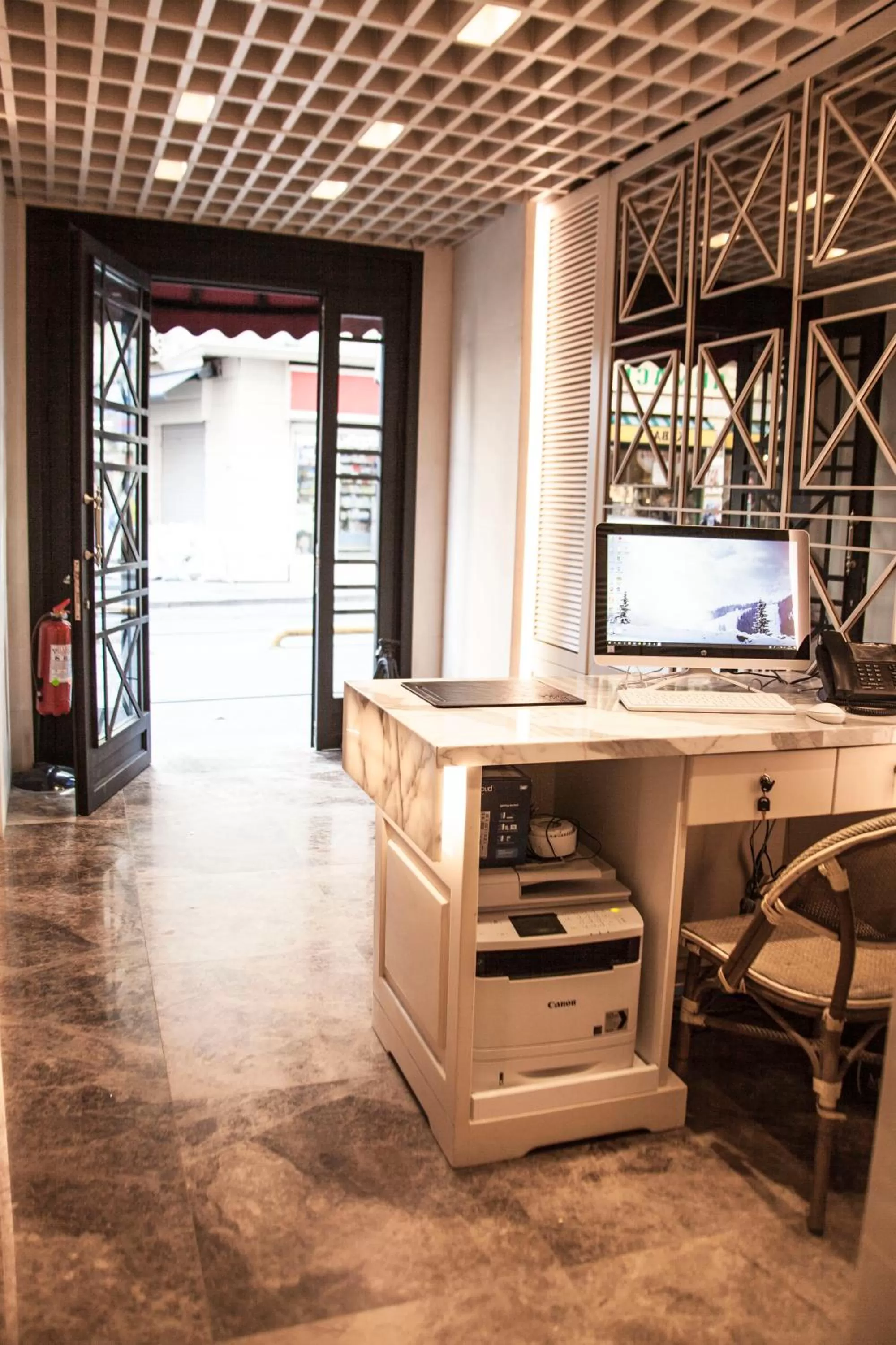 Lobby or reception in Old Port Hotel