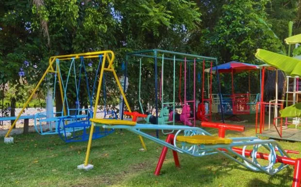 Children play ground in Pousada Jovimar