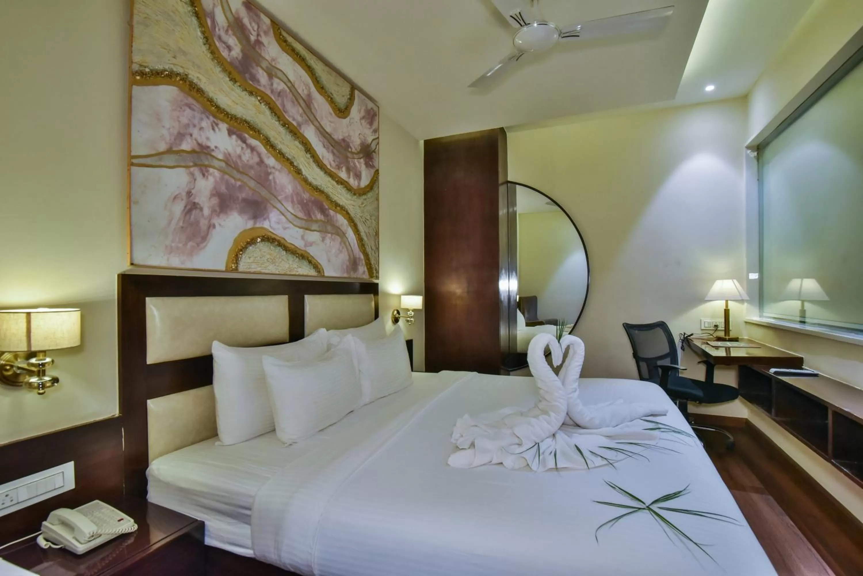 Photo of the whole room, Bed in Hotel BR Grand -Near Golden Temple