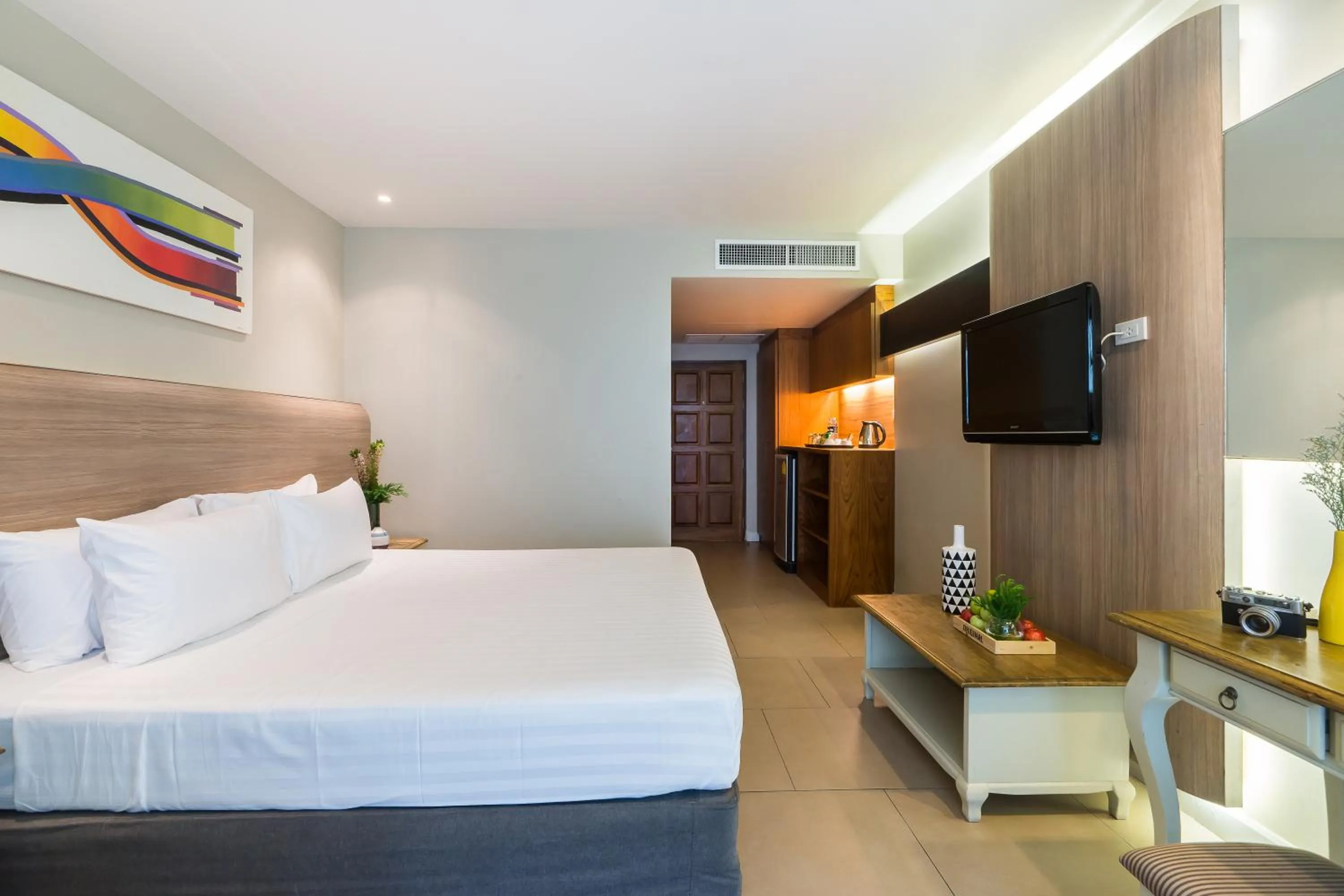 Bedroom, Bed in Sea Me Spring Too Hotel