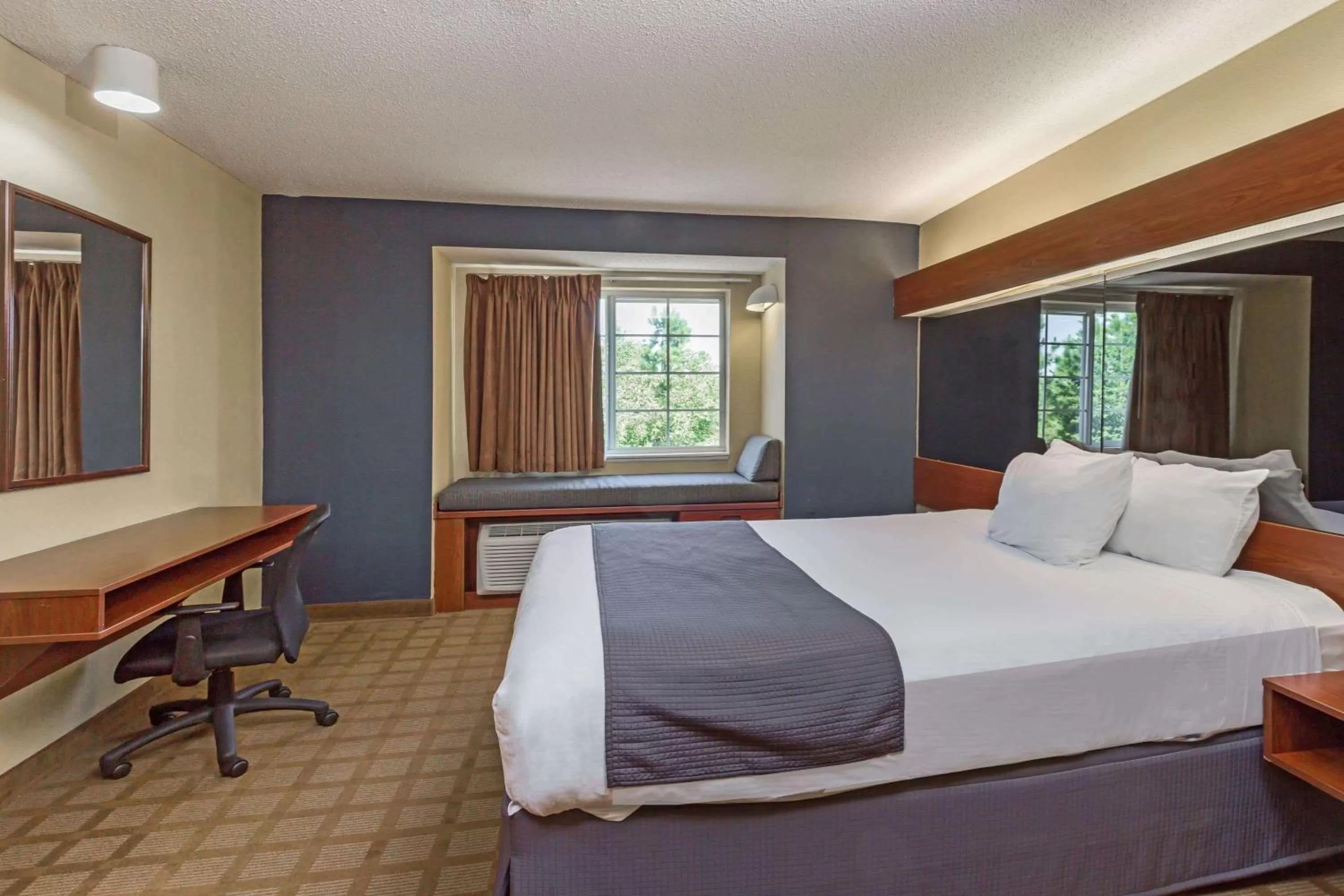 Photo of the whole room, Bed in Microtel Inn & Suites by Wyndham Hillsborough