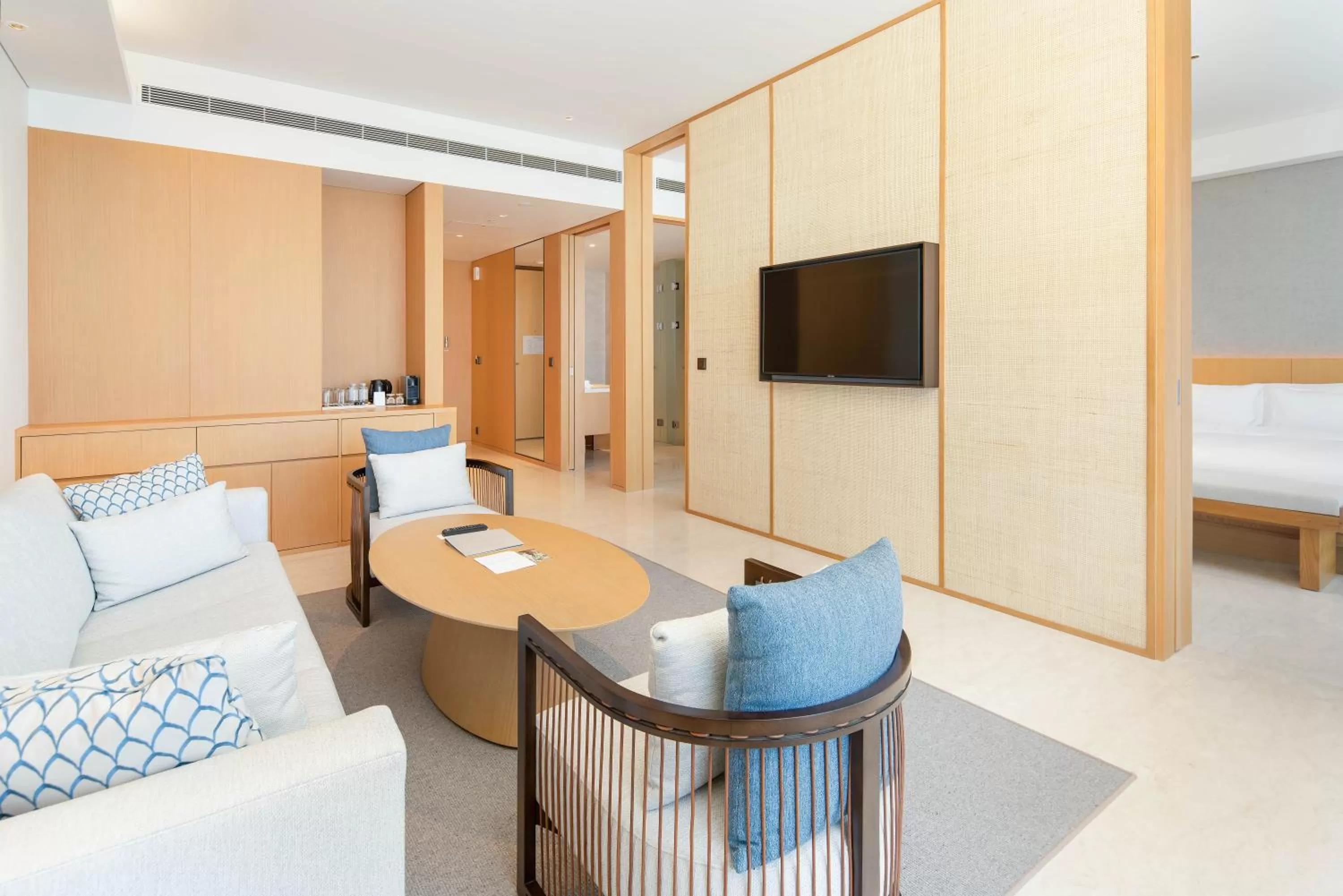 Living room, Bed in Shilla Monogram Danang