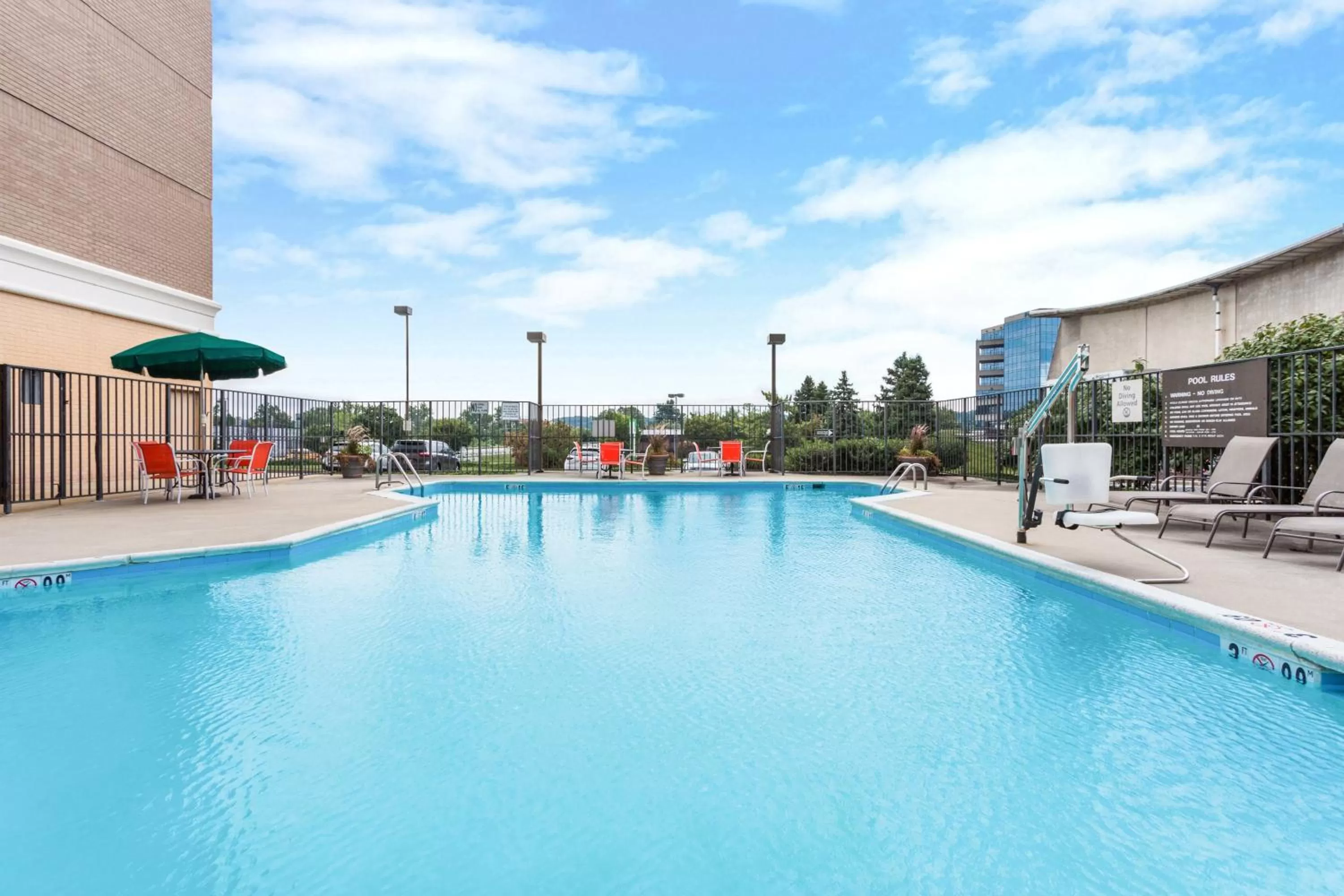 Swimming pool in Holiday Inn Timonium by IHG