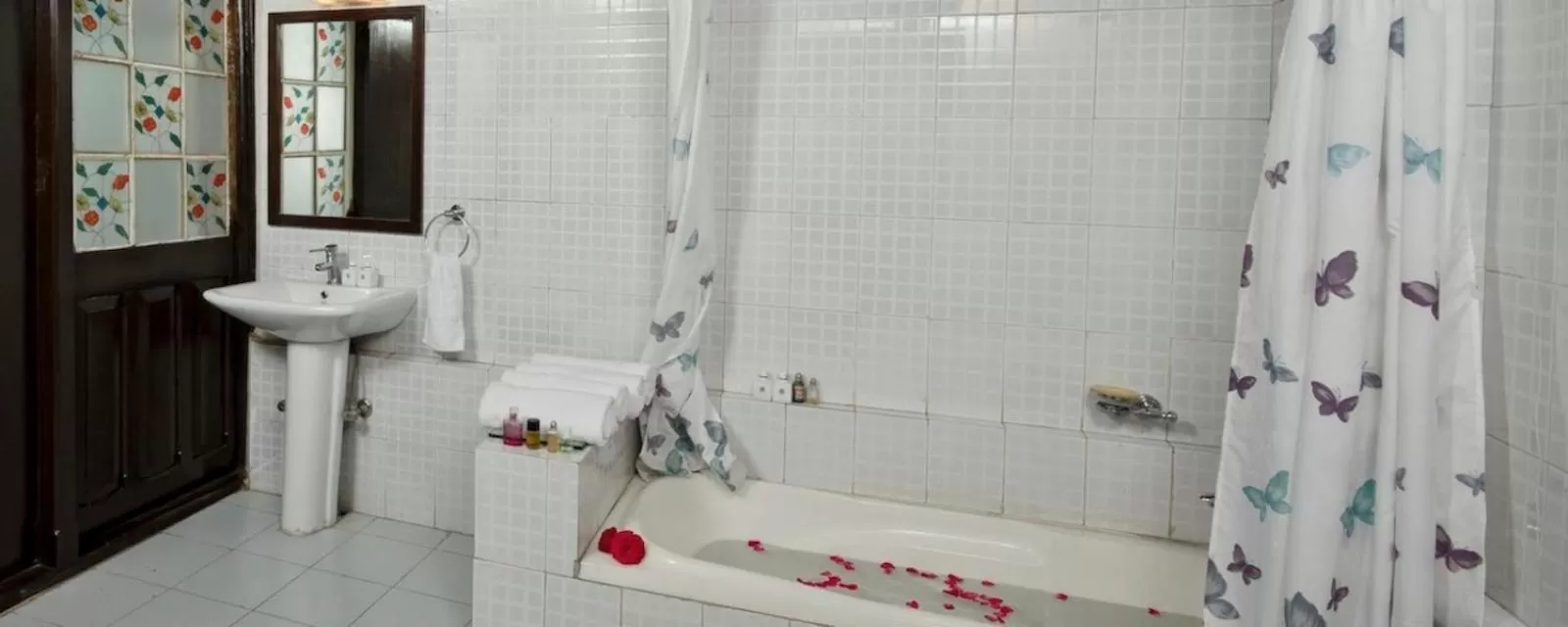 Bathroom in Singtom Tea Resort