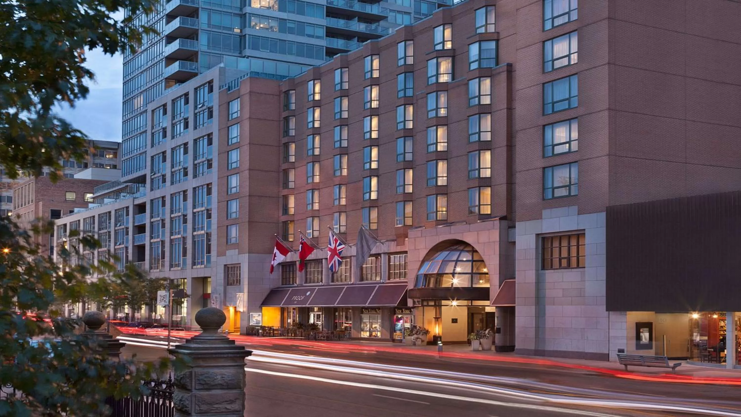 Property building in The Yorkville Royal Sonesta Hotel Toronto