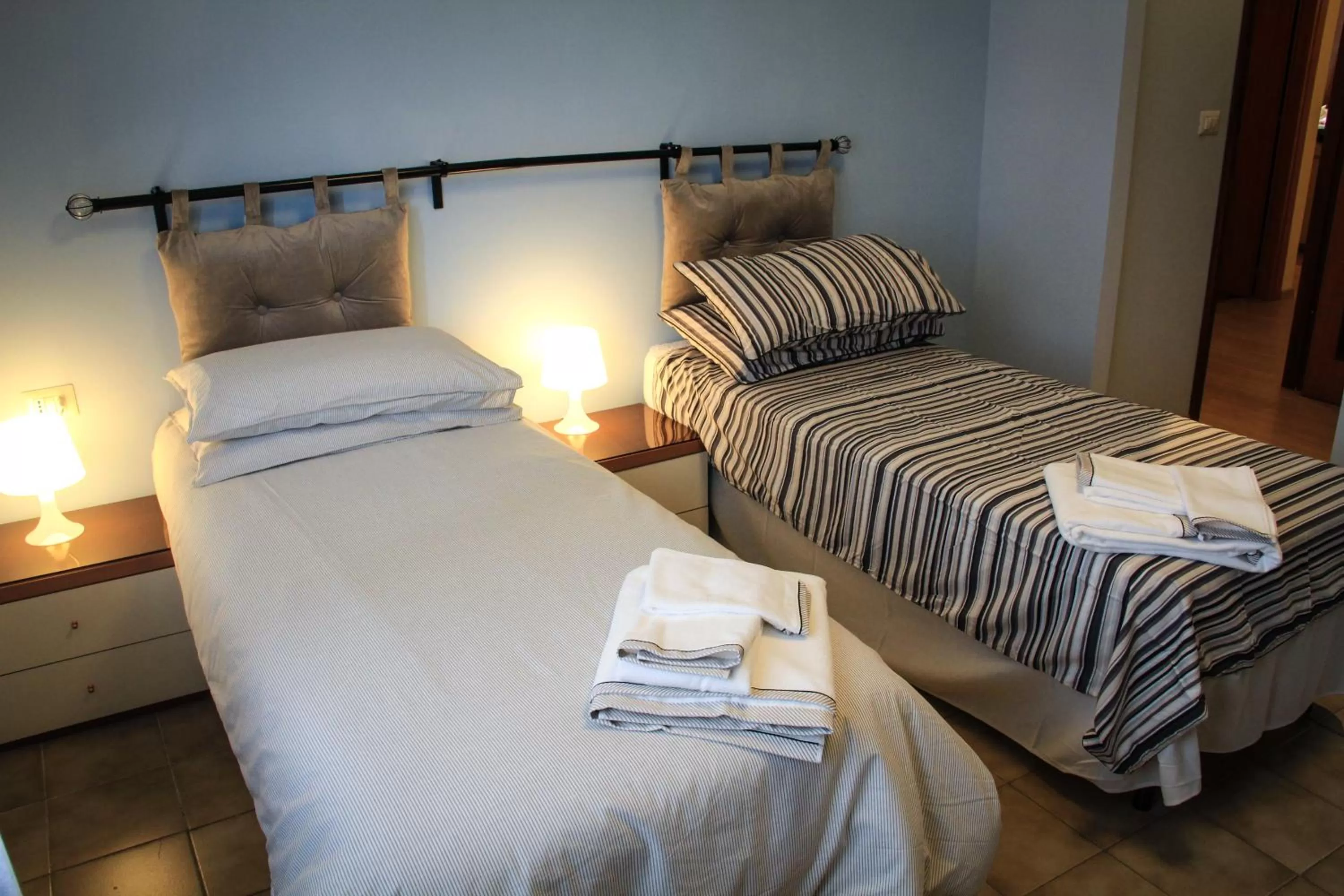 Bed in AceroRosso B&B