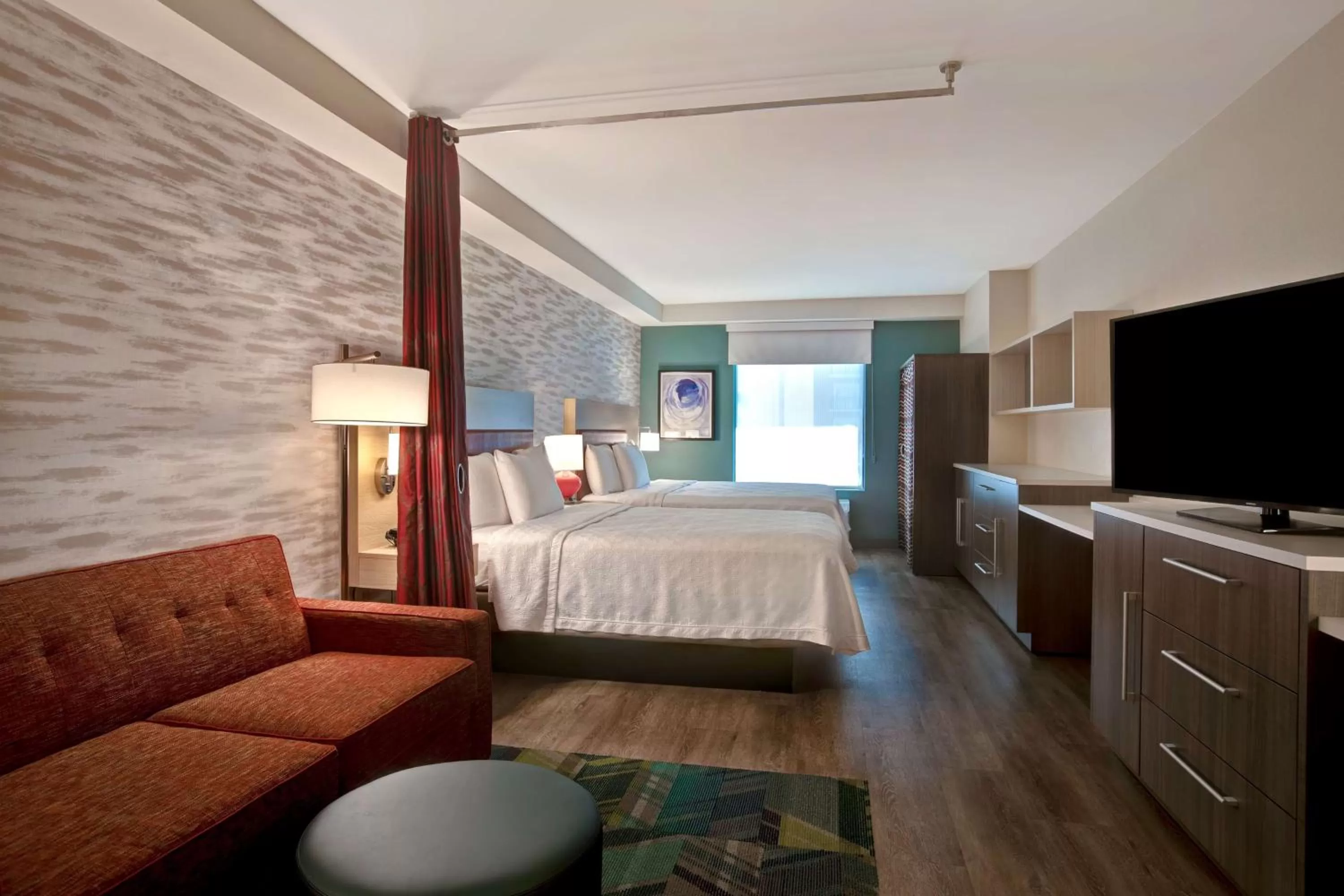 Bed in Home2 Suites By Hilton San Antonio on the Riverwalk