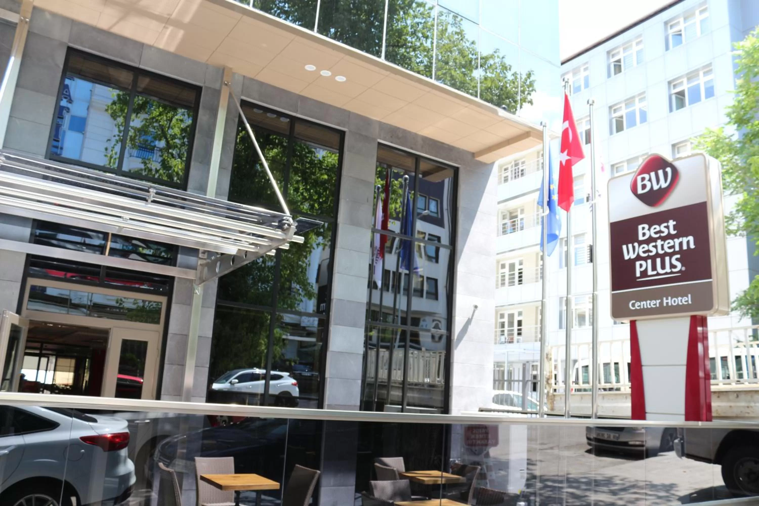 Property building in Best Western Plus Center Hotel