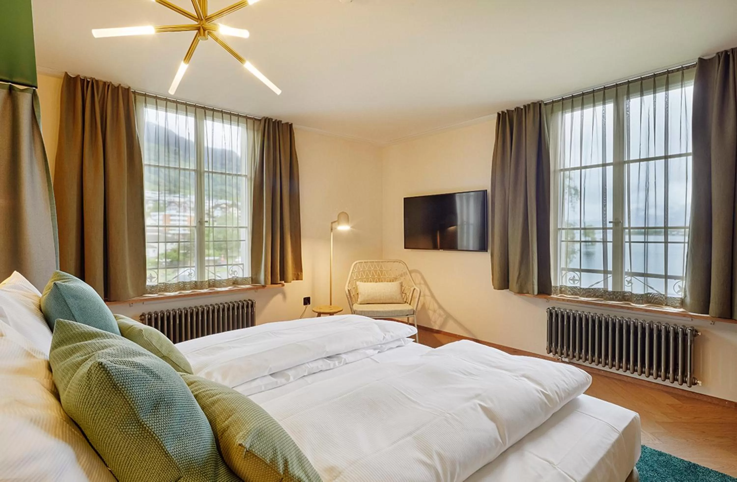 Photo of the whole room, Bed in Hotel Restaurant Seehof