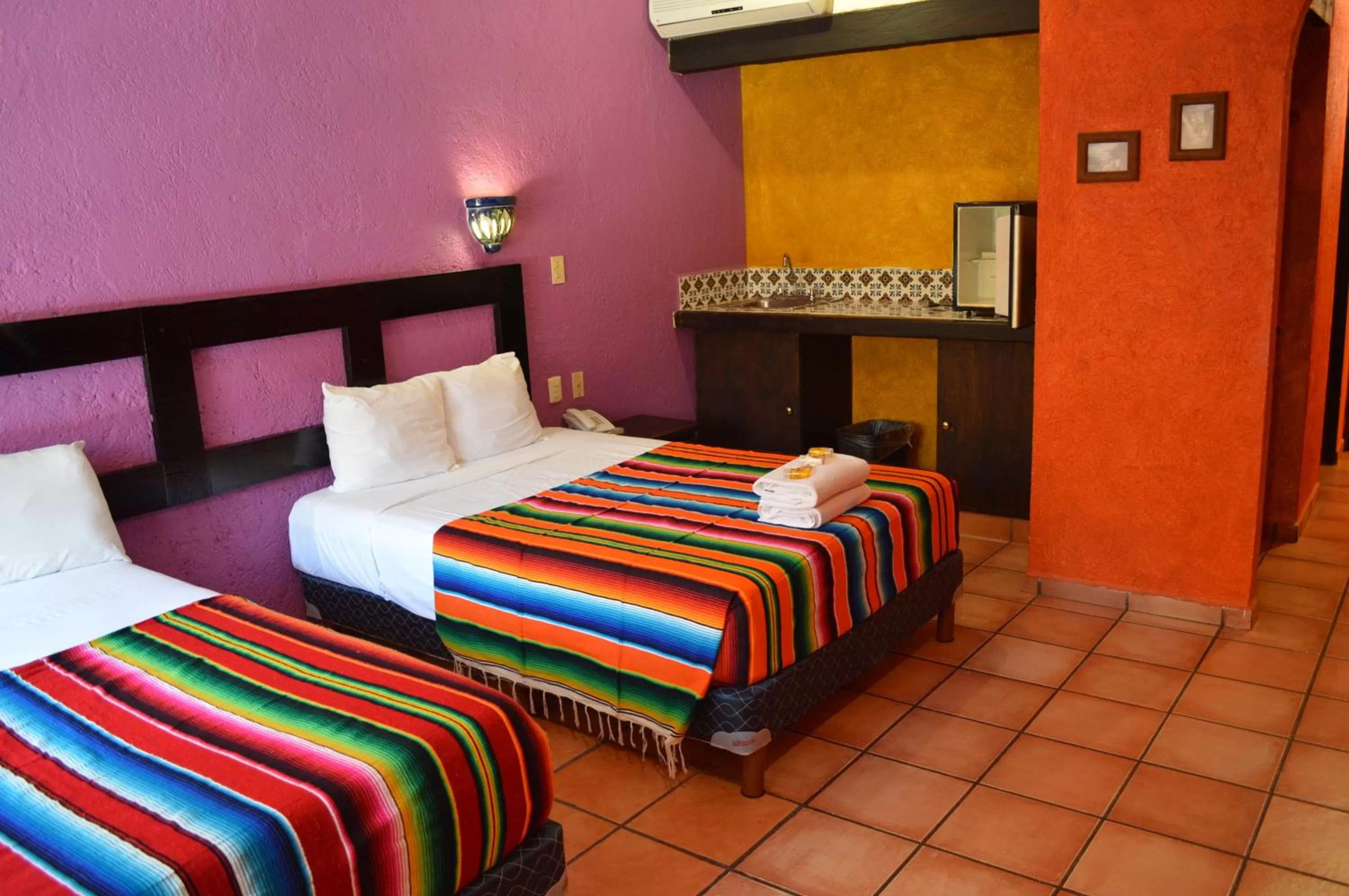 Bedroom, Bed in Hacienda Maria Bonita Hotel