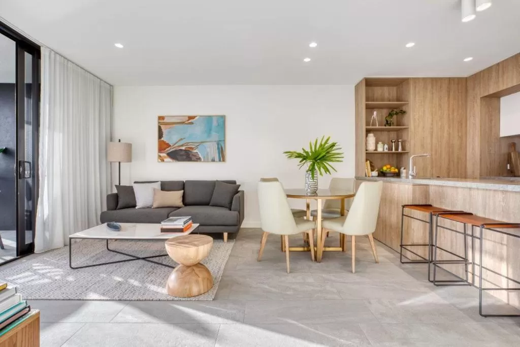 Living room in Vue Broadbeach - Official