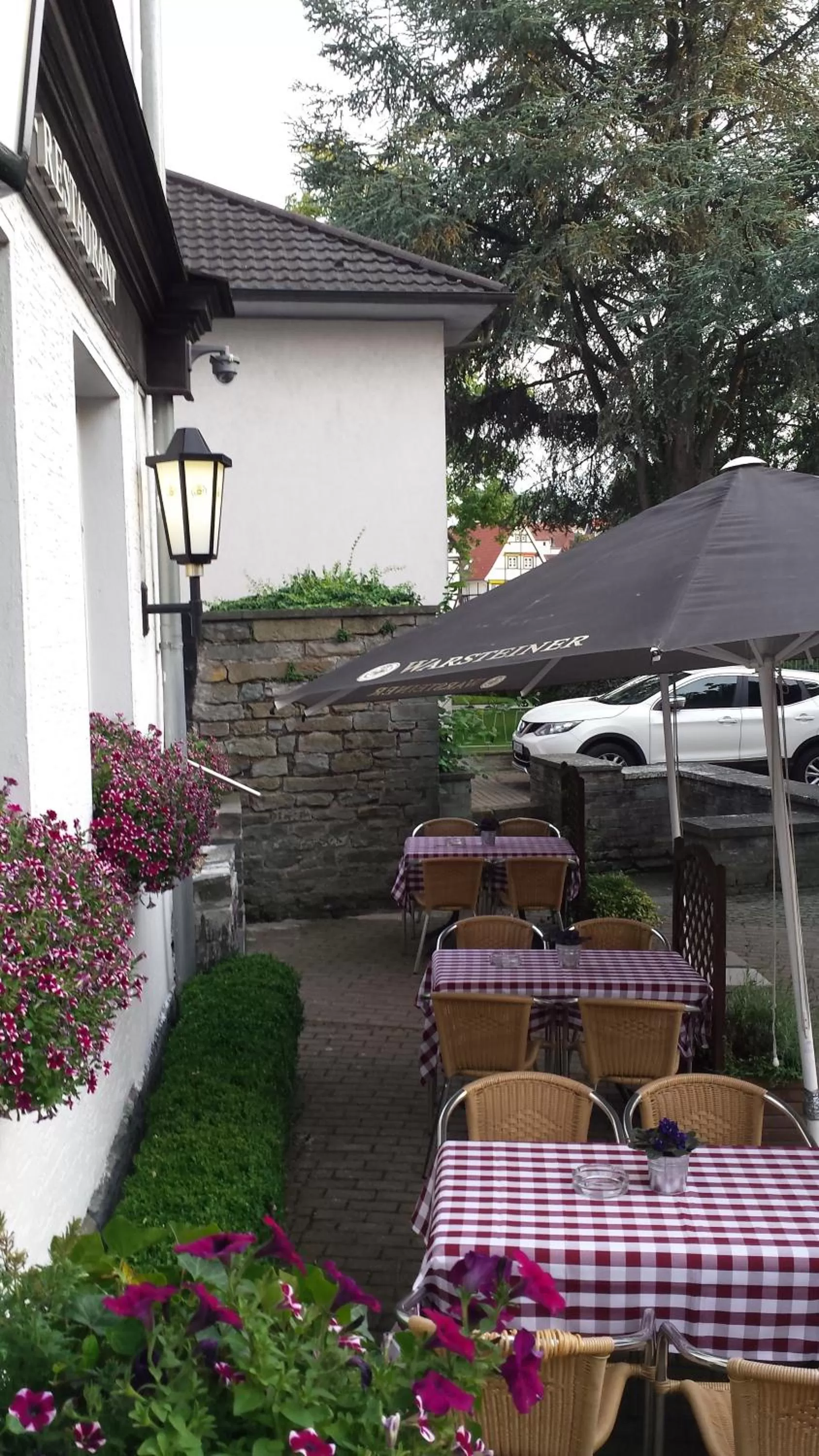 Patio in Hotel Domhof