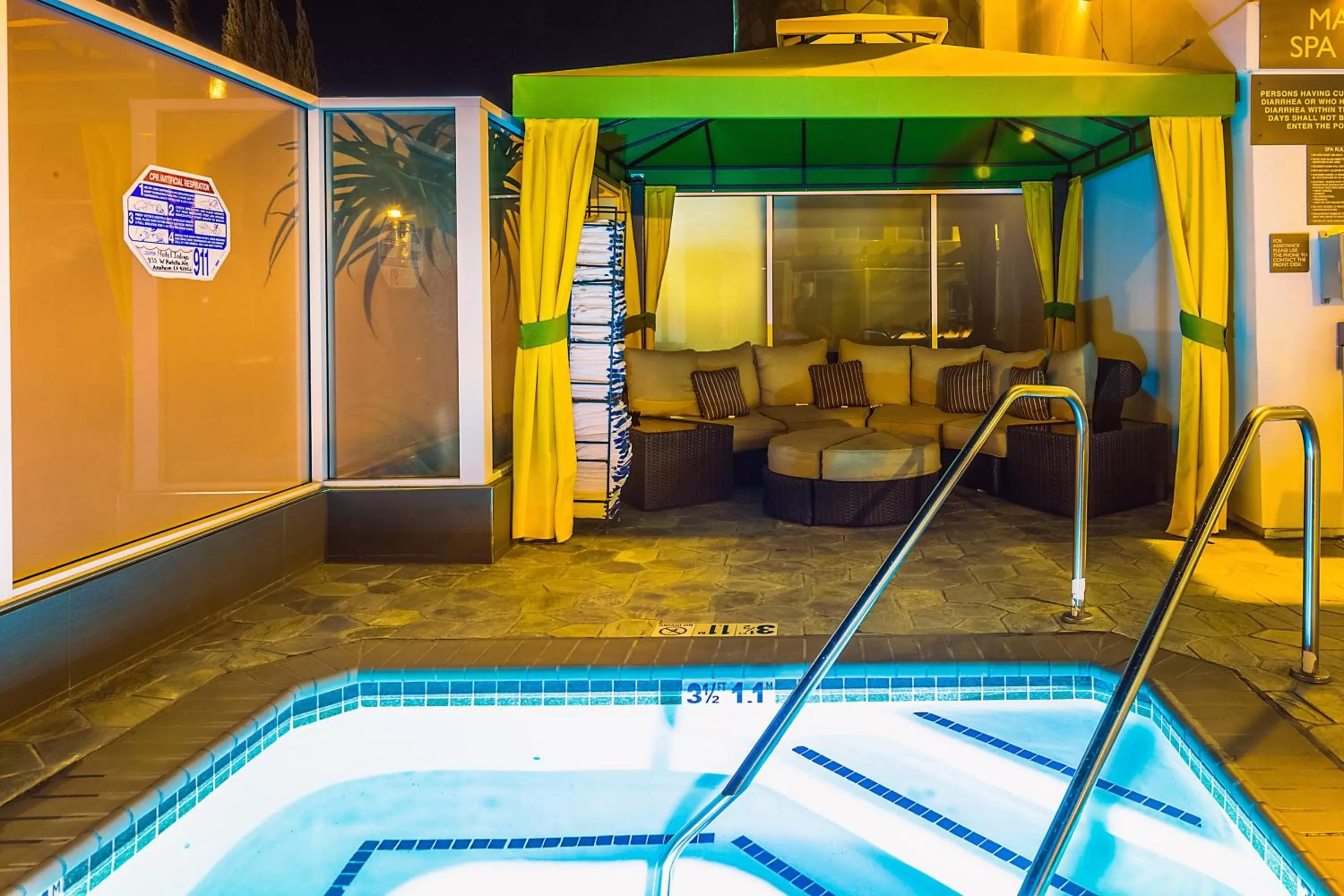 Swimming pool in Hotel Indigo Anaheim by IHG