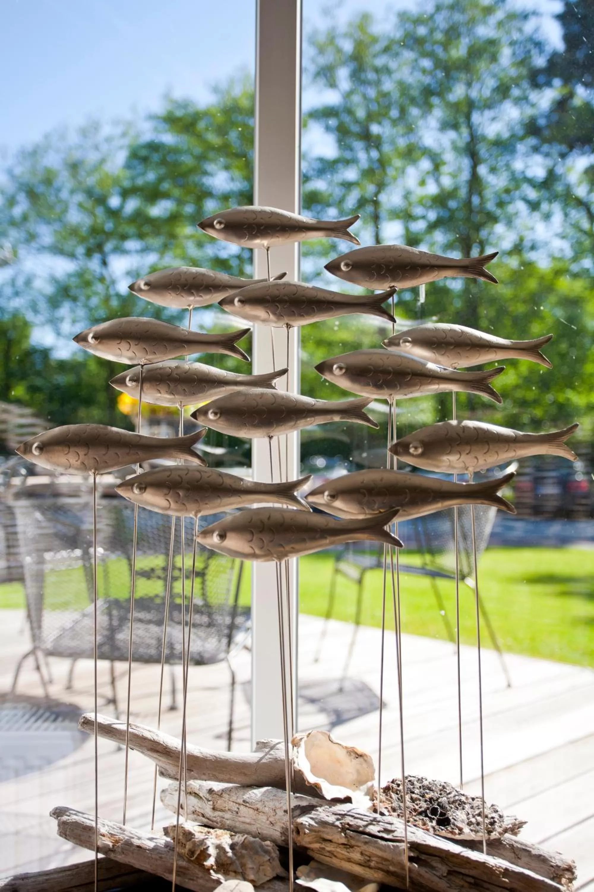 Decorative detail in Kathmeyers Landhaus Godewind