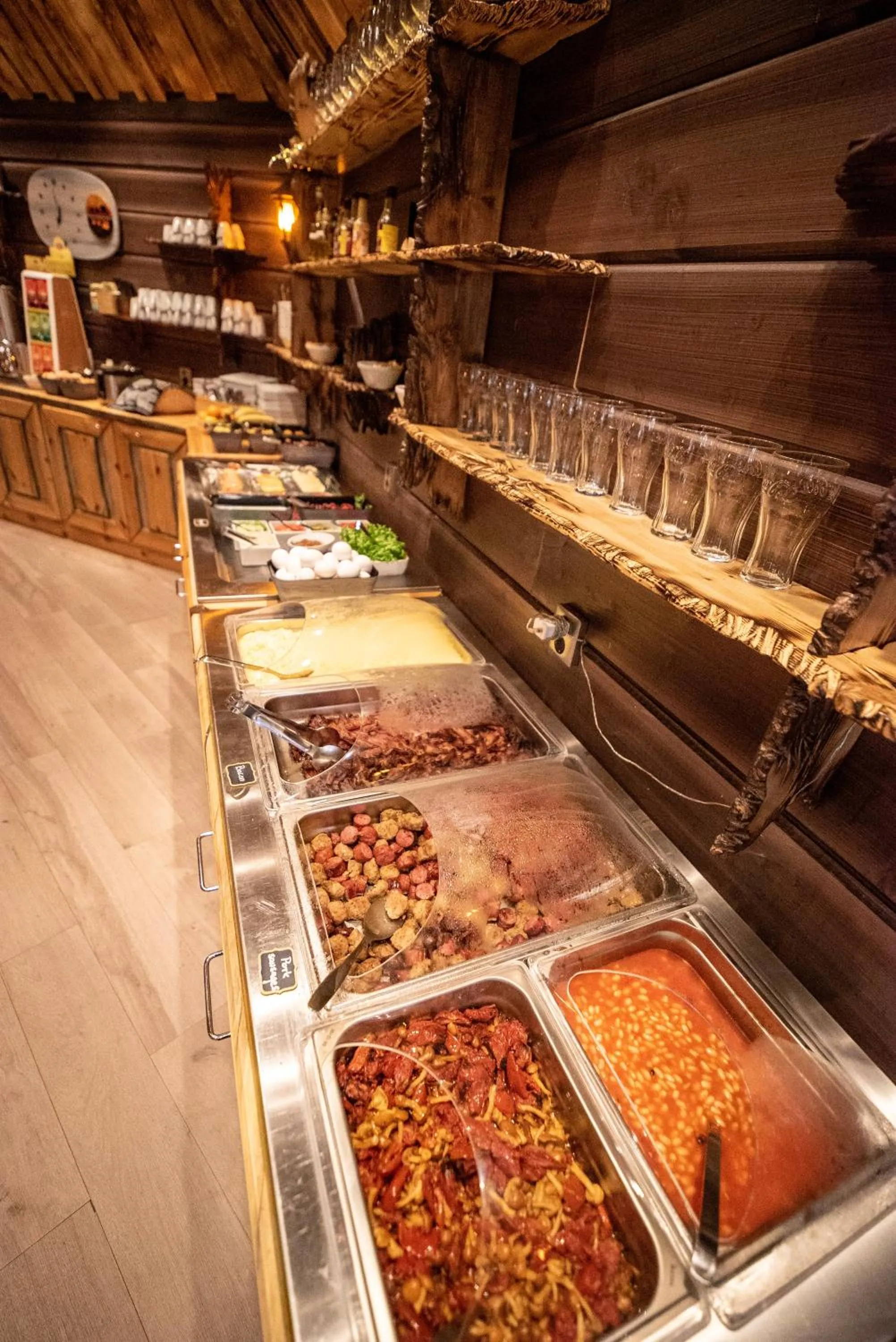 Food and drinks in Aurora Village Ivalo