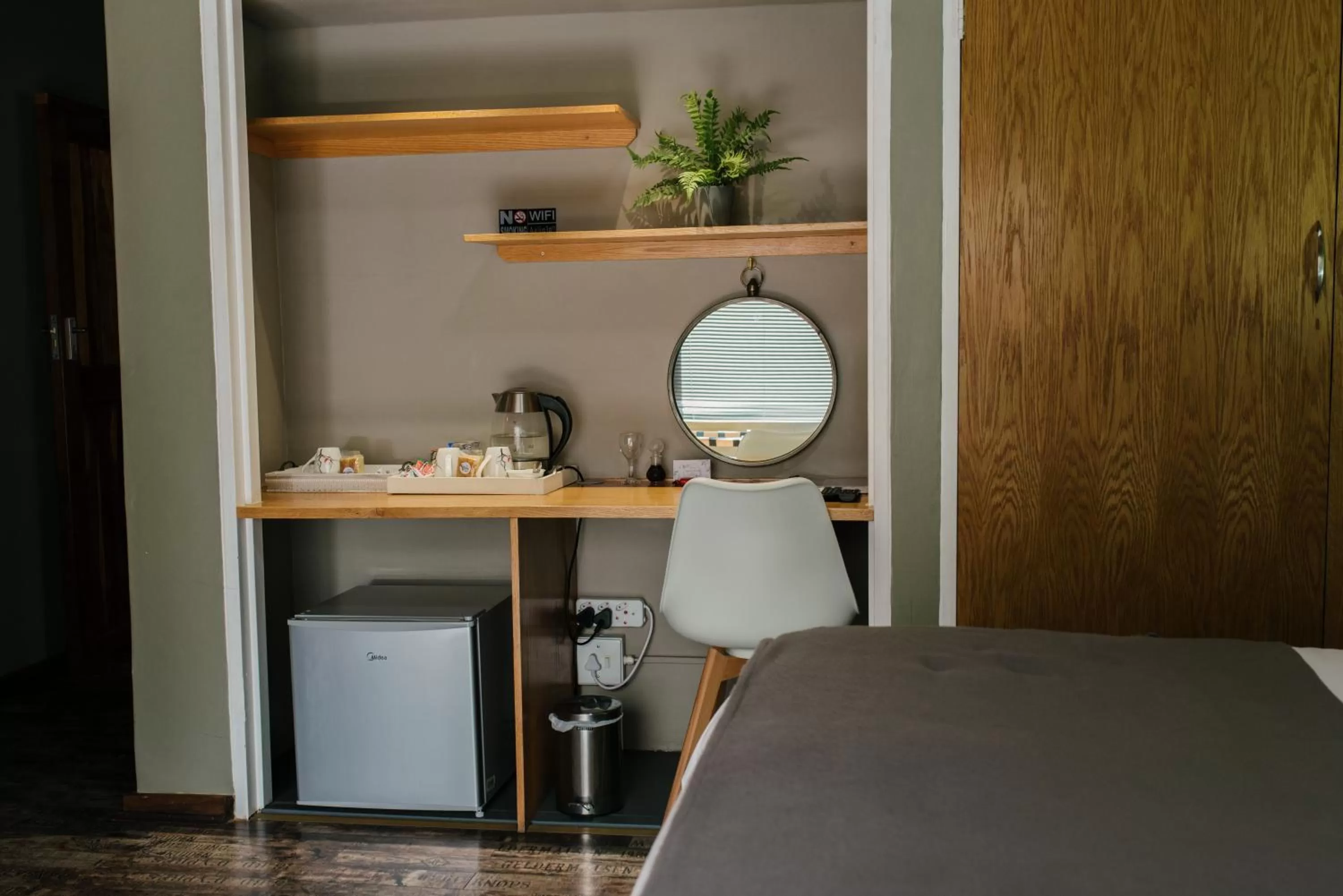 Bed in Agapé Boutique Guesthouse Bothaville