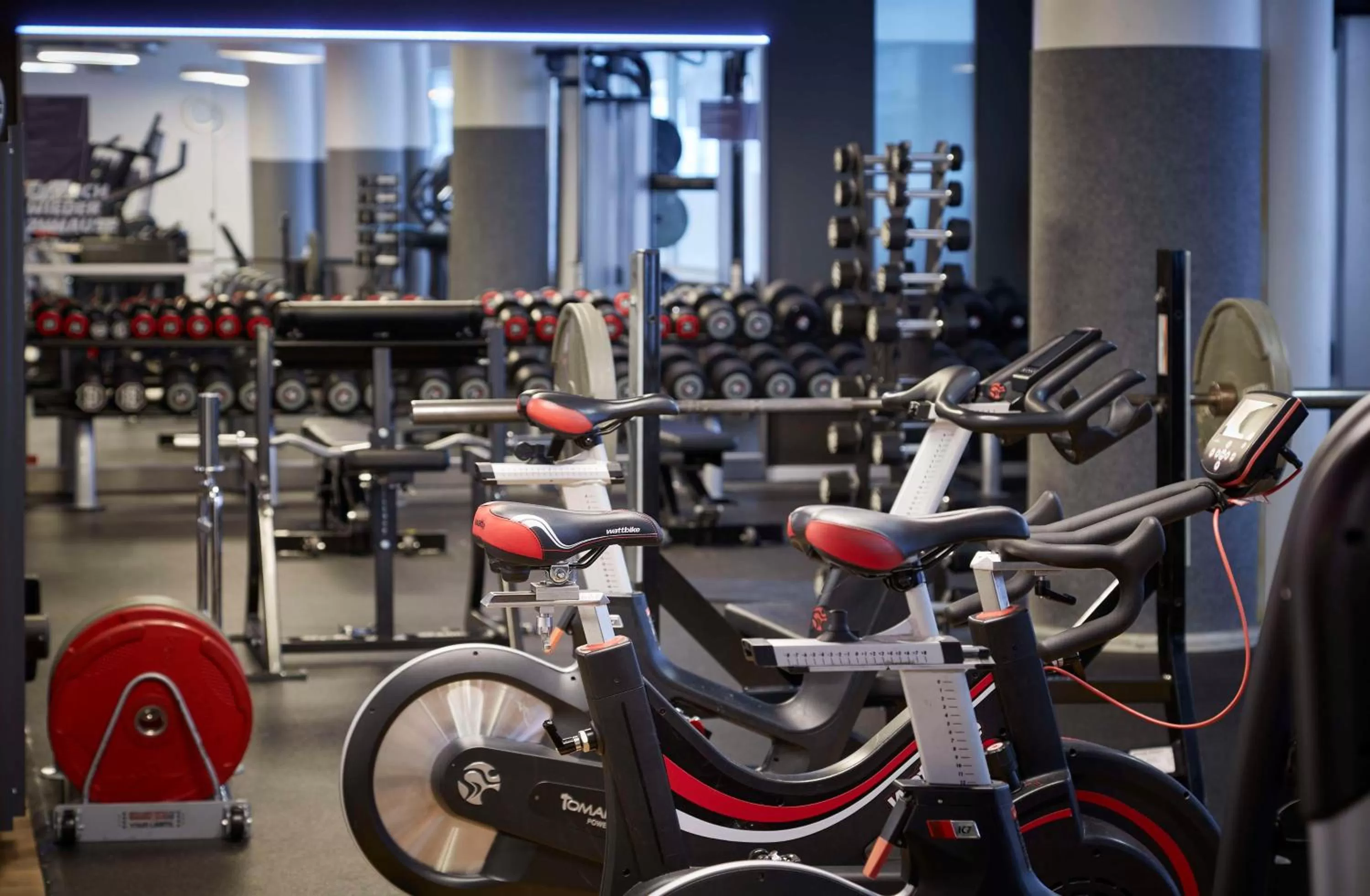 Fitness centre/facilities in Hilton Frankfurt City Centre