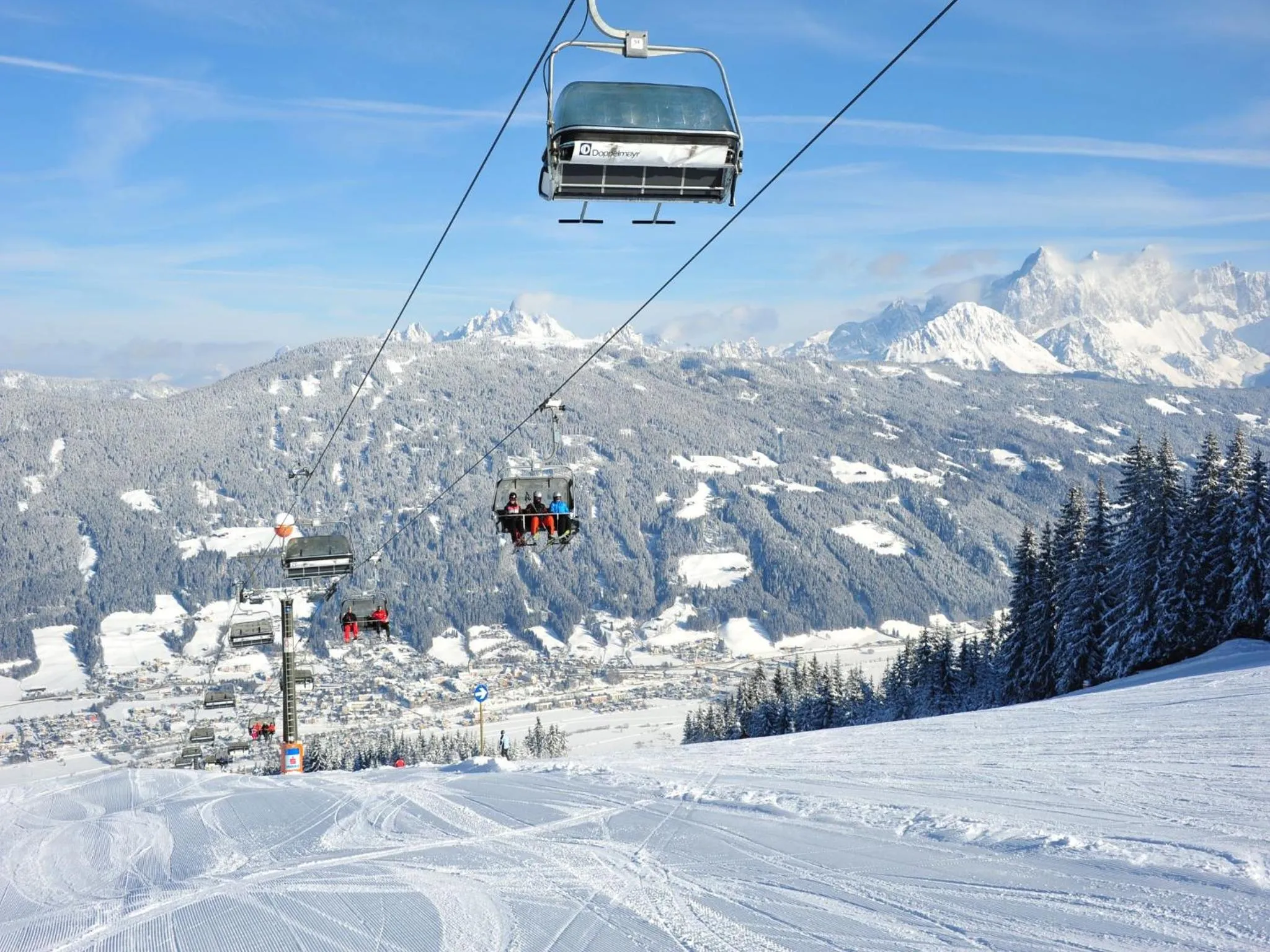 Natural landscape in Hotel Stegerbräu