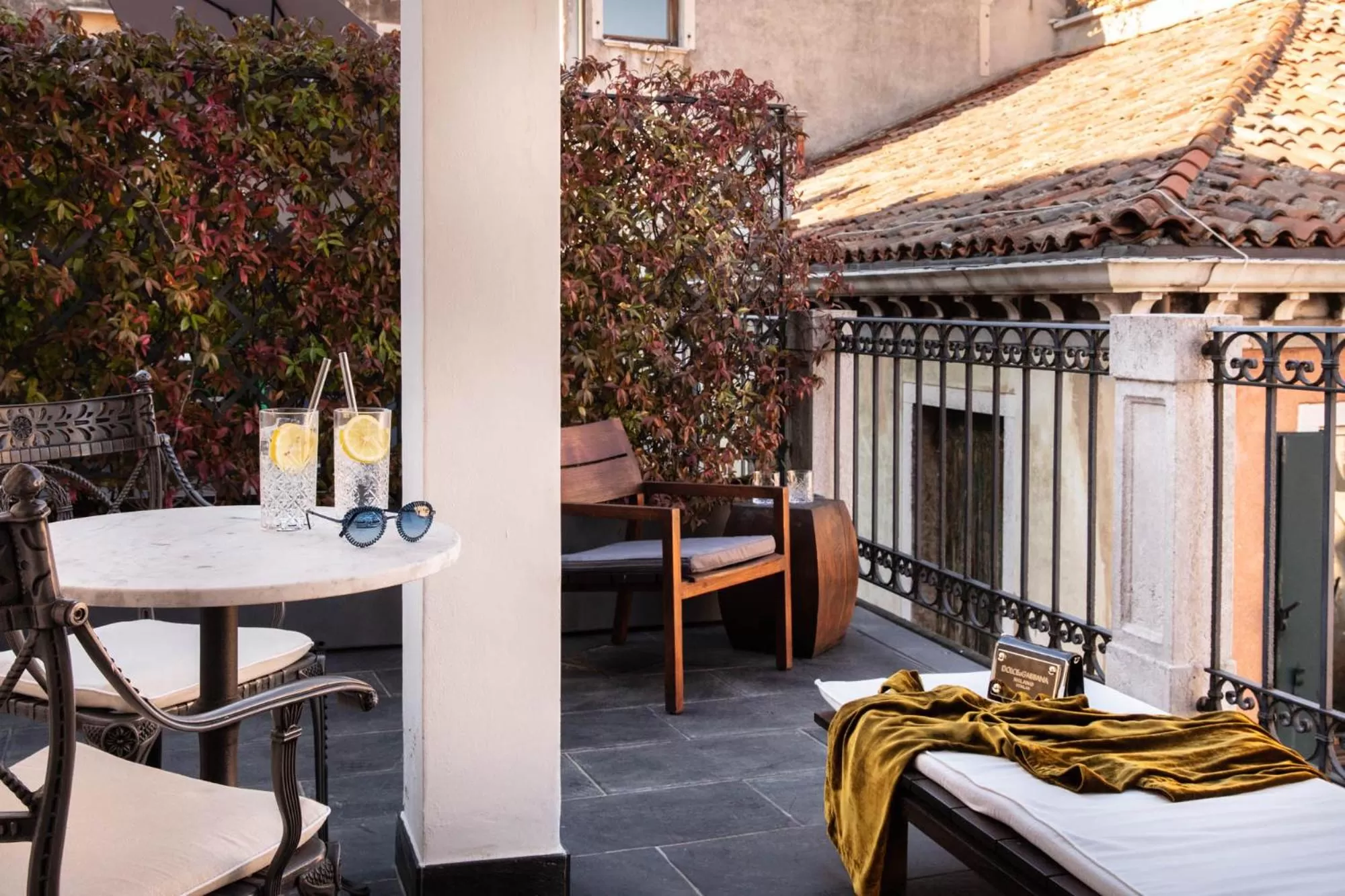 Balcony/Terrace in Hotel Palazzina Grassi