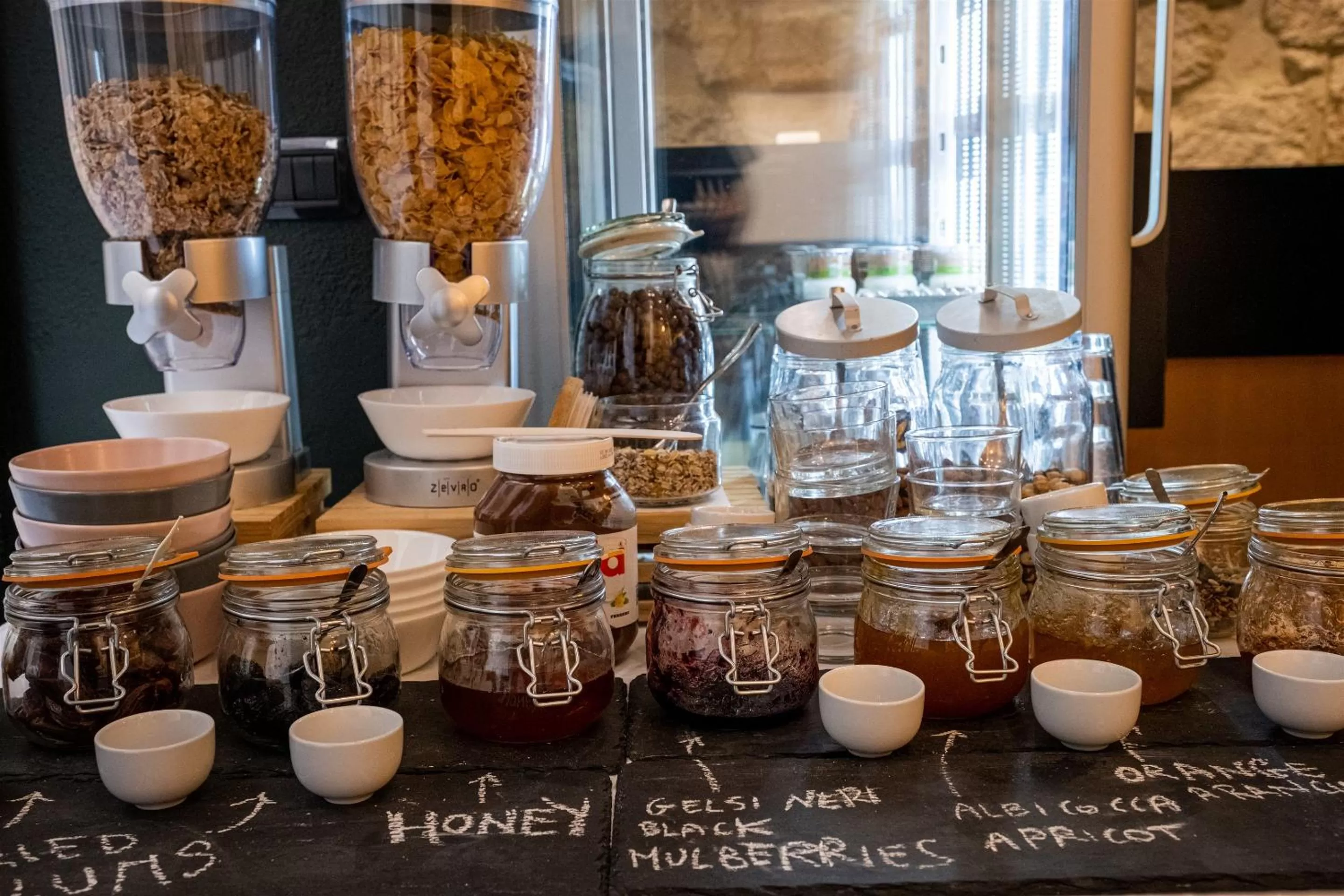 Continental breakfast in Palazzo Gilistro