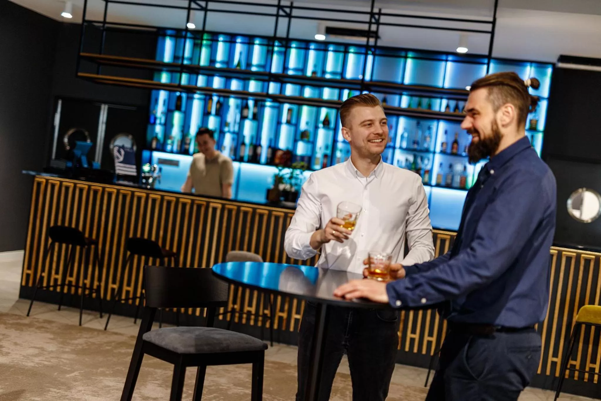 People in Hotel Robert's Port