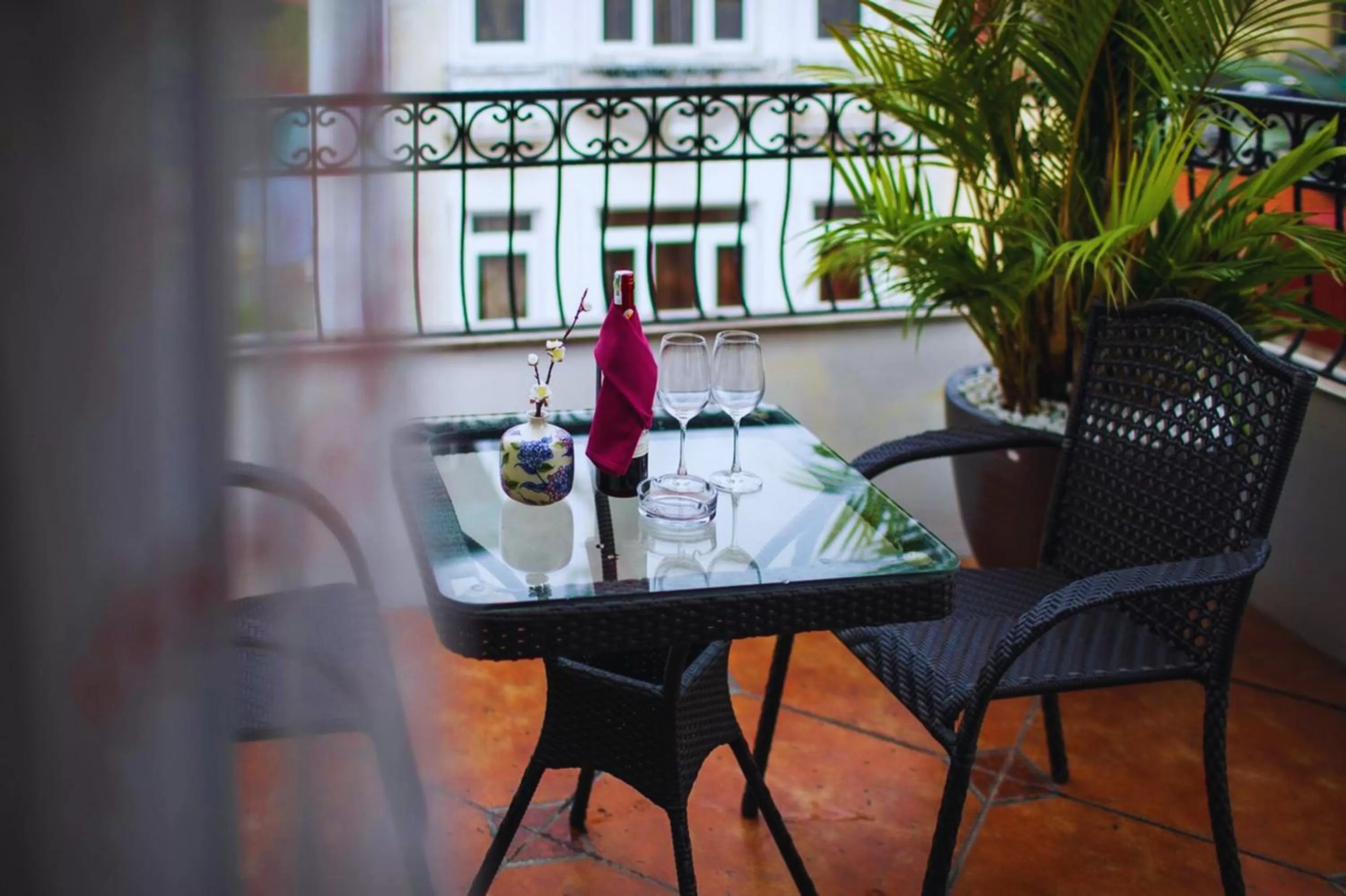 Balcony/Terrace in Hotel Emerald Waters Classy