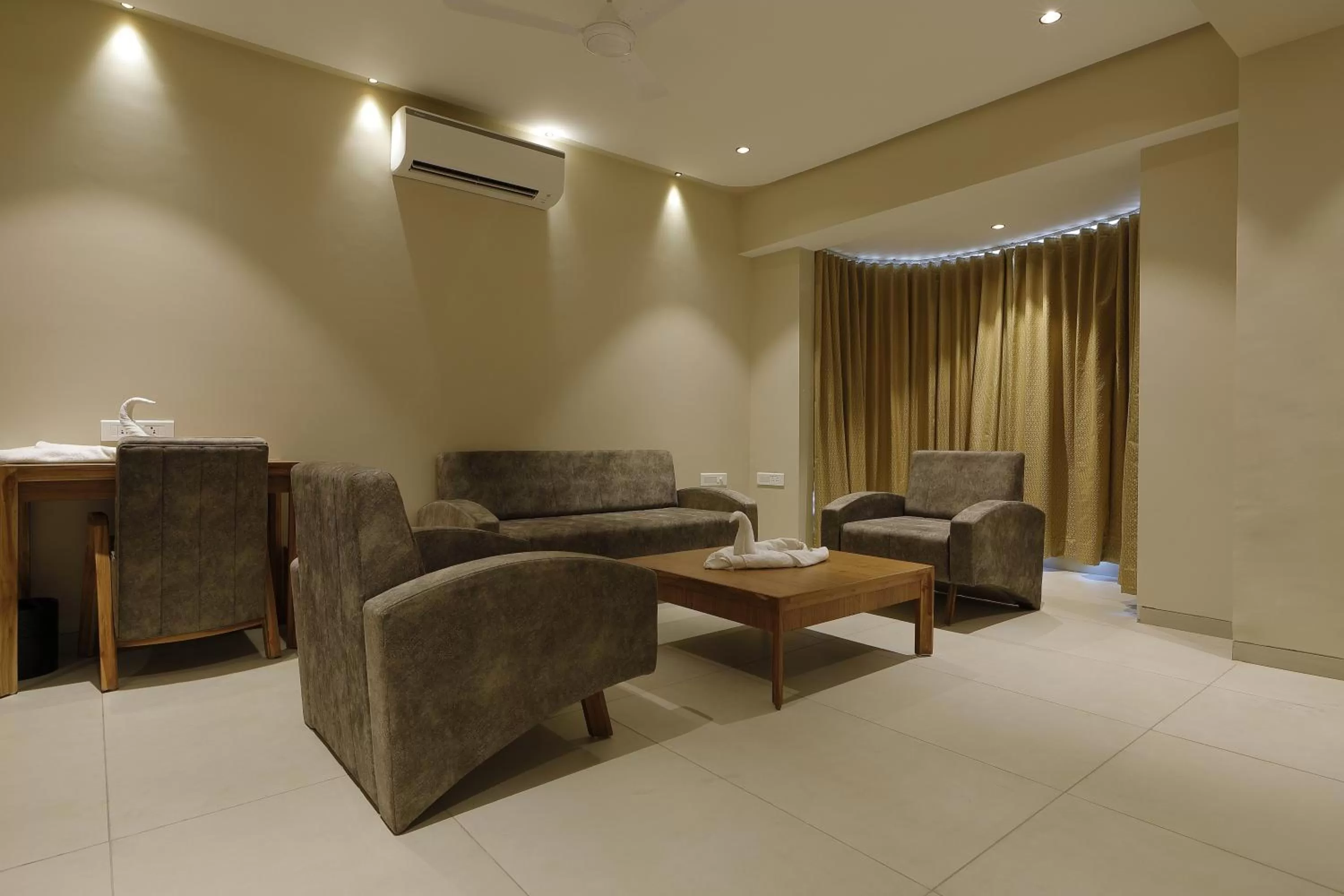 Seating area in Artilla Inn