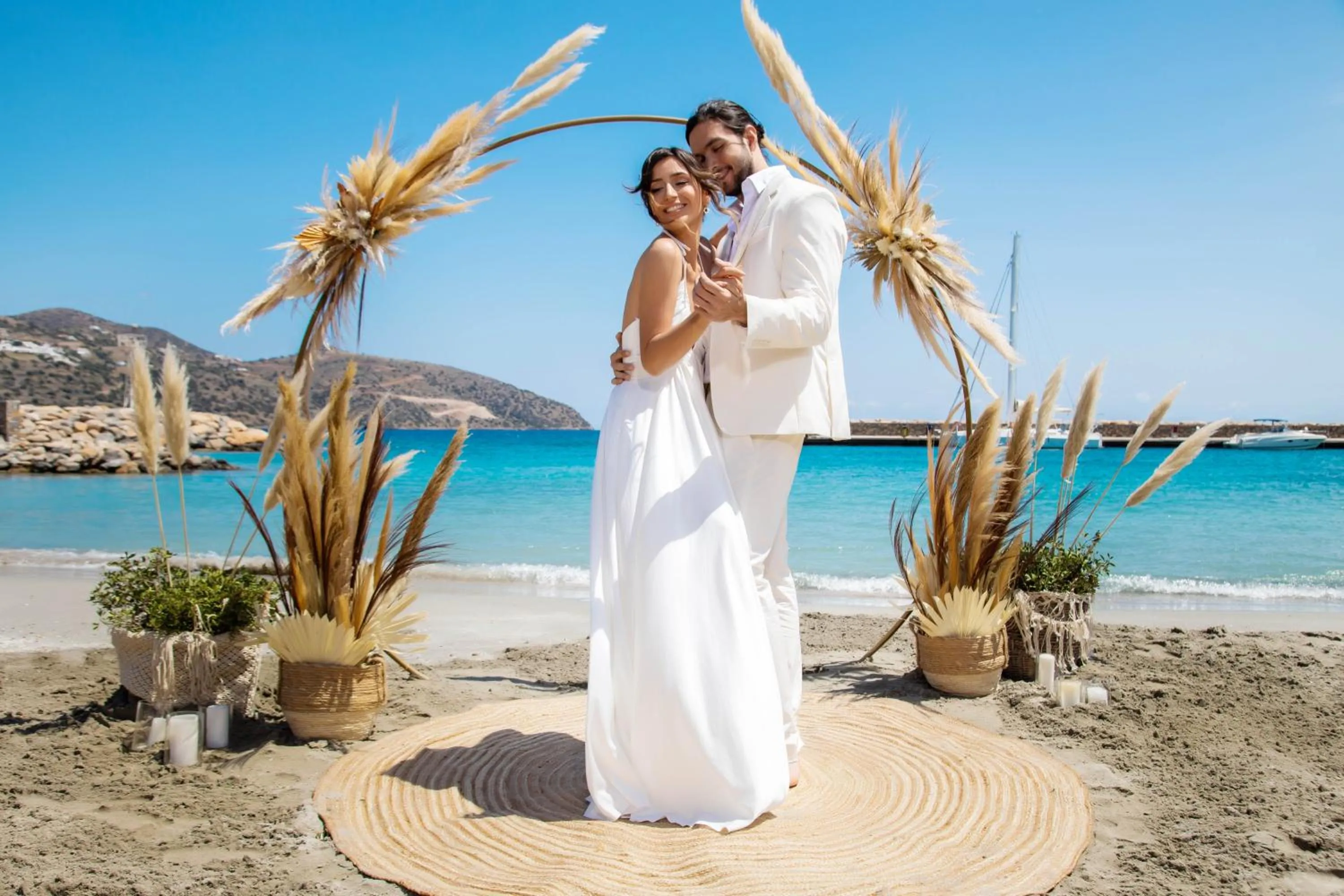 wedding in Wyndham Grand Crete Mirabello Bay