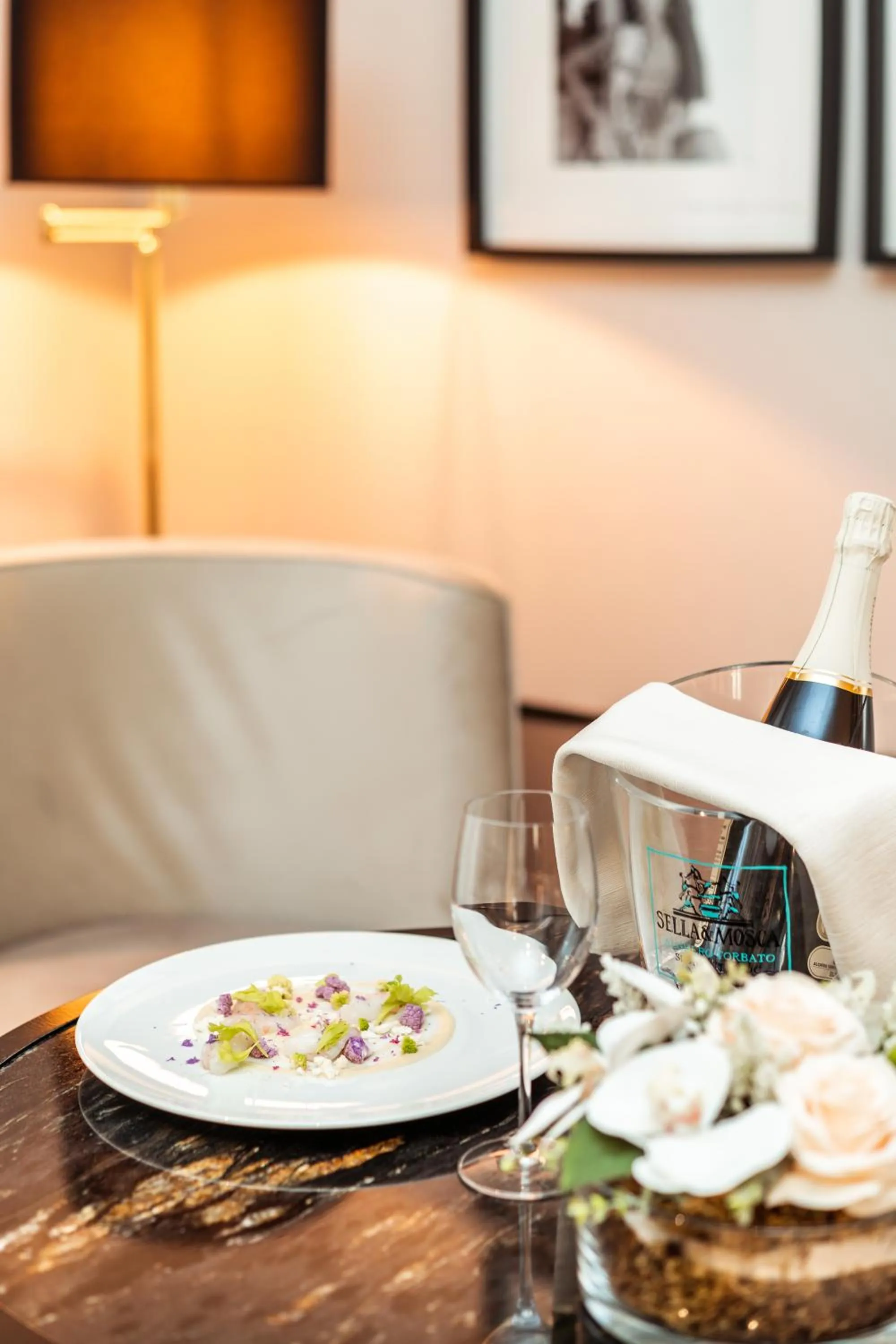 Food close-up in La Locanda Del Conte Mameli - Boutique Hotel & Suite SPA