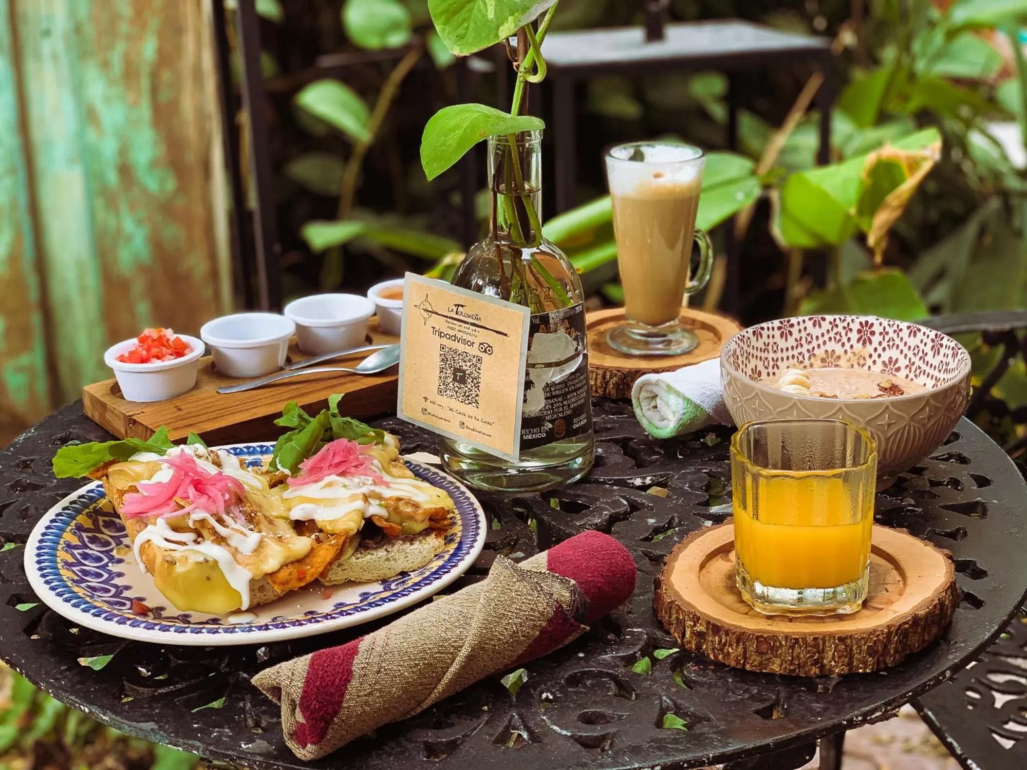 Restaurant/places to eat in LA TULUMEÑA Boutique Hotel