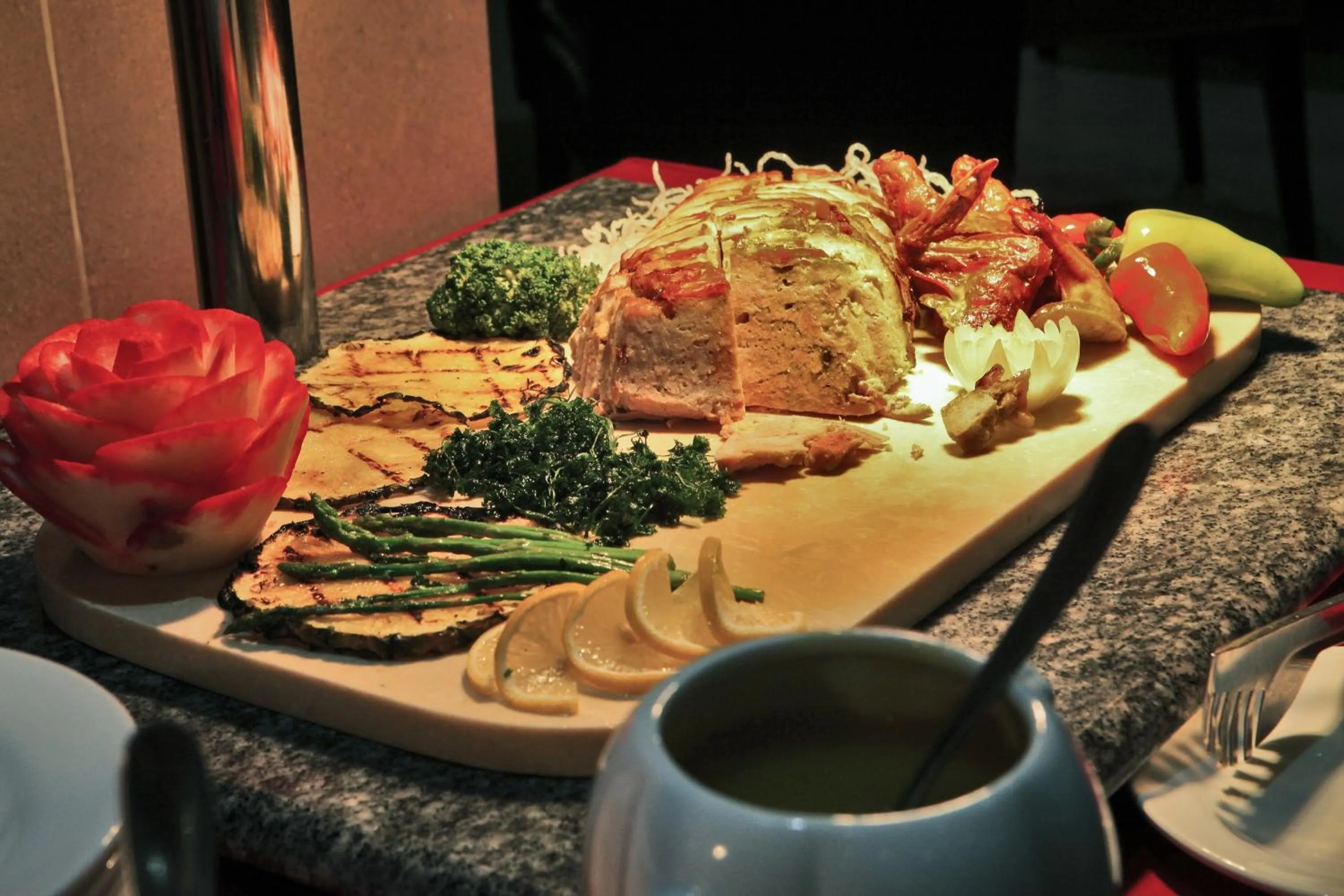 Food in Limketkai Luxe Hotel