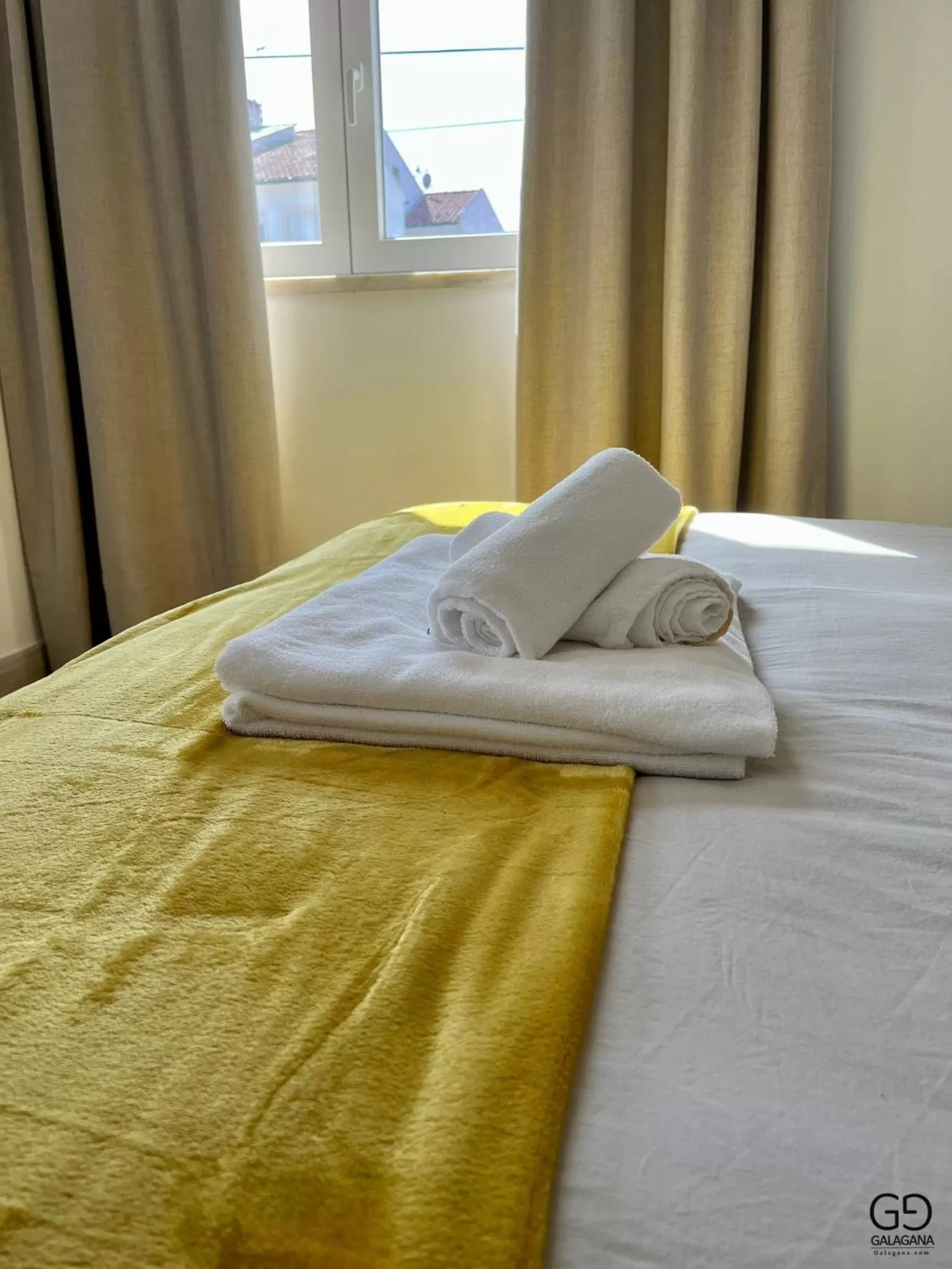 Bed in Galagana Charm House