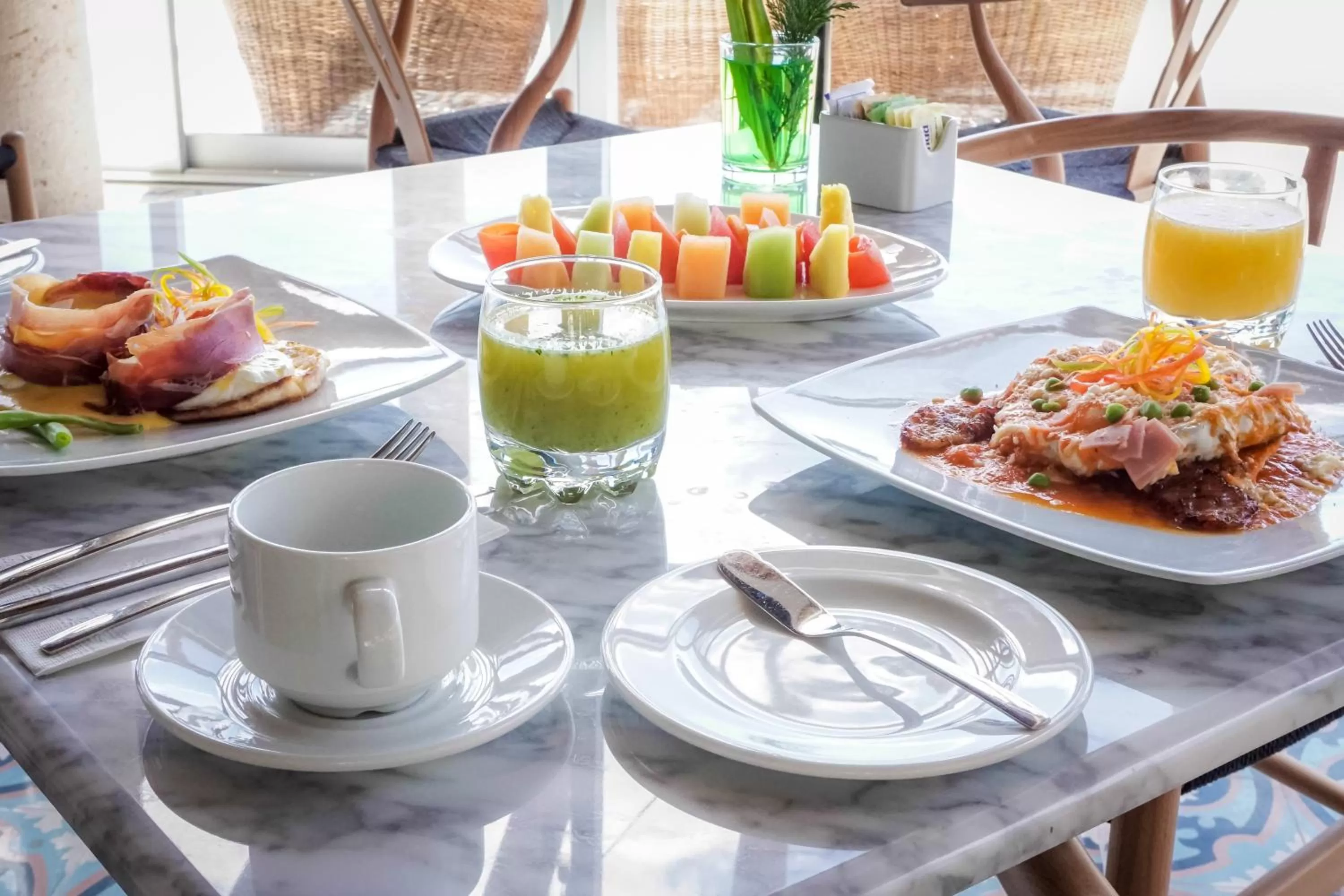 Italian breakfast in Senses Riviera Maya - Ocean Front Boutique Hotel - Adults only