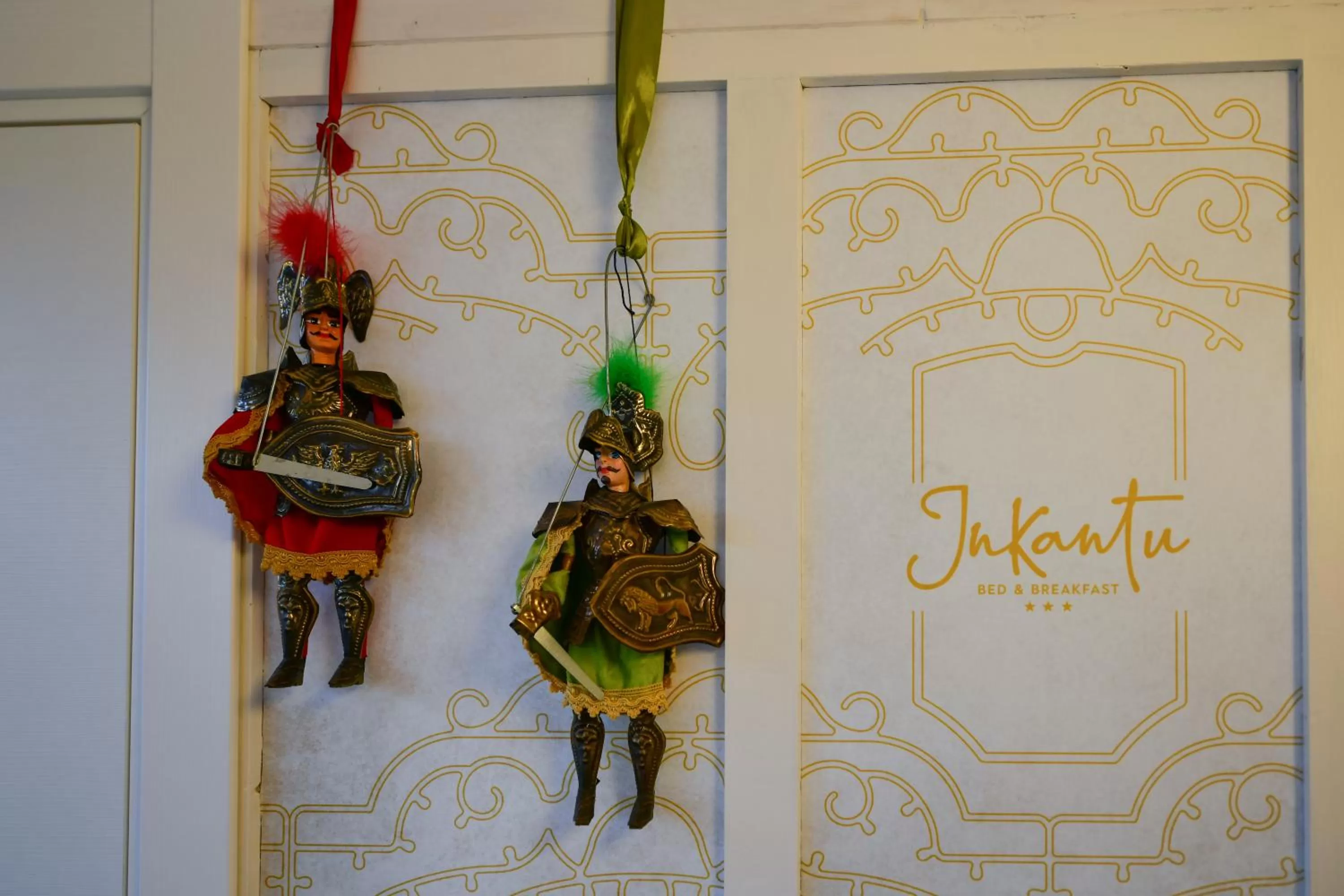 Decorative detail in Inkantu B&B