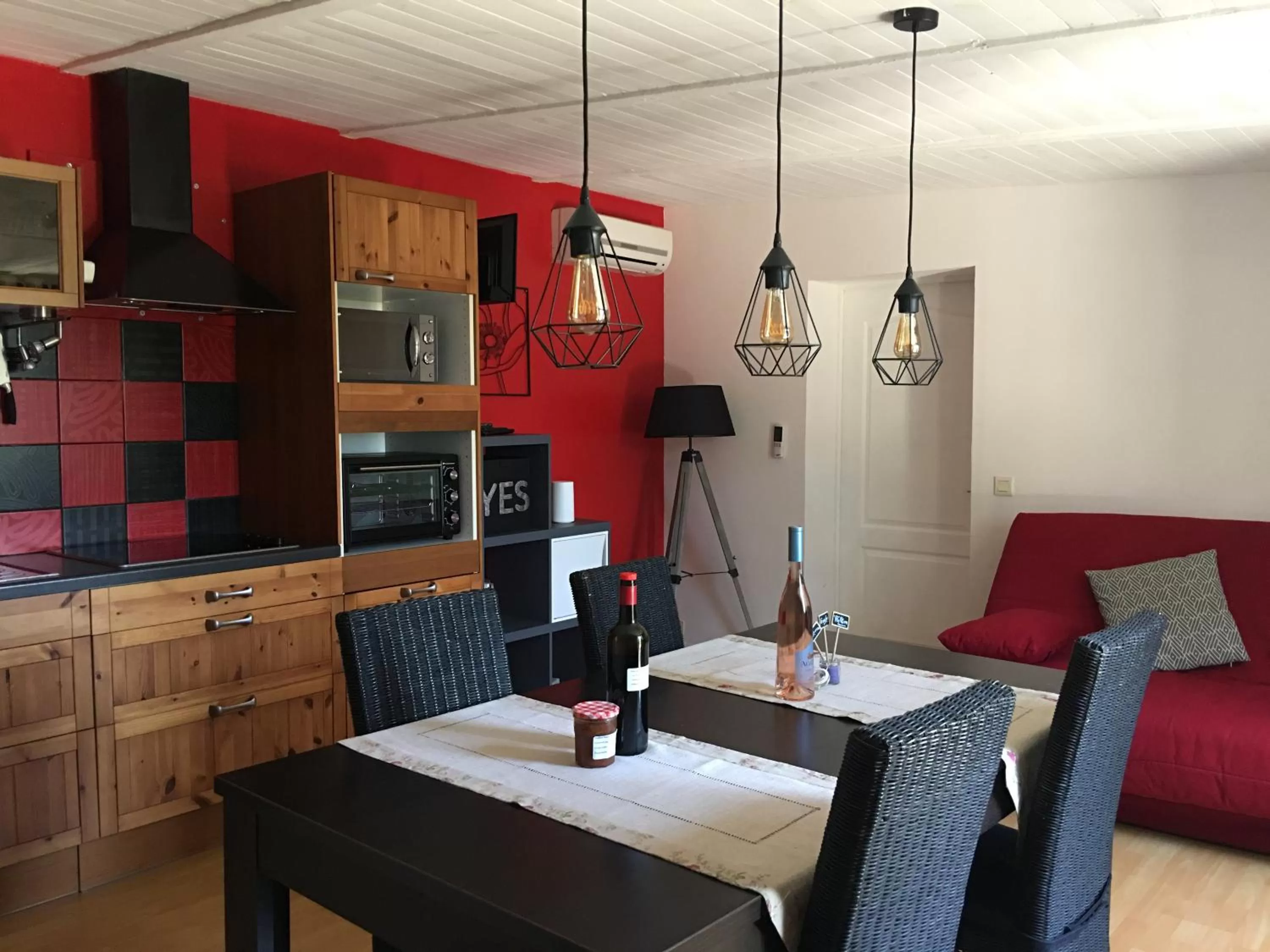 Kitchen or kitchenette in Mas des Tournevents