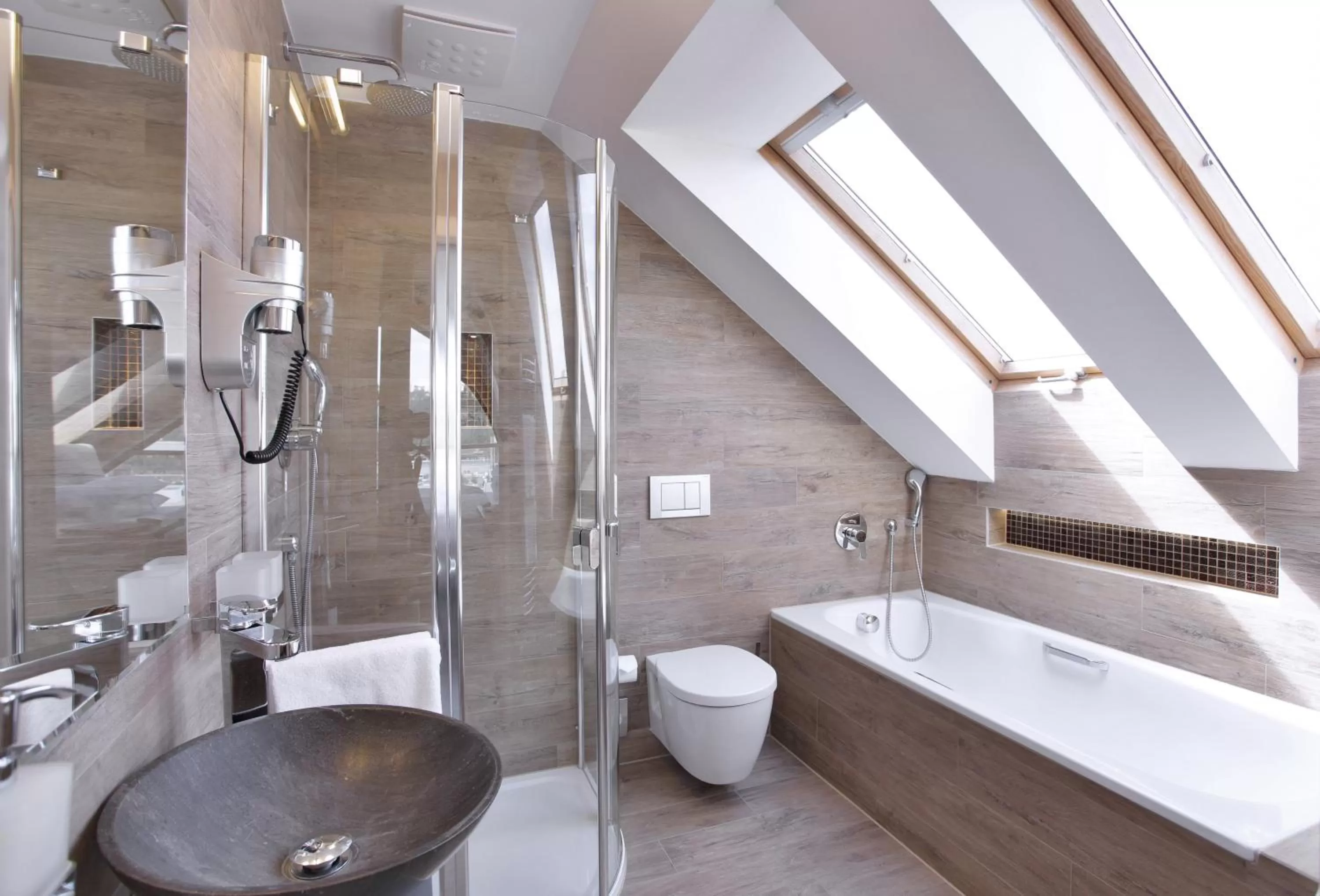 Bathroom in Absolutum Wellness Hotel